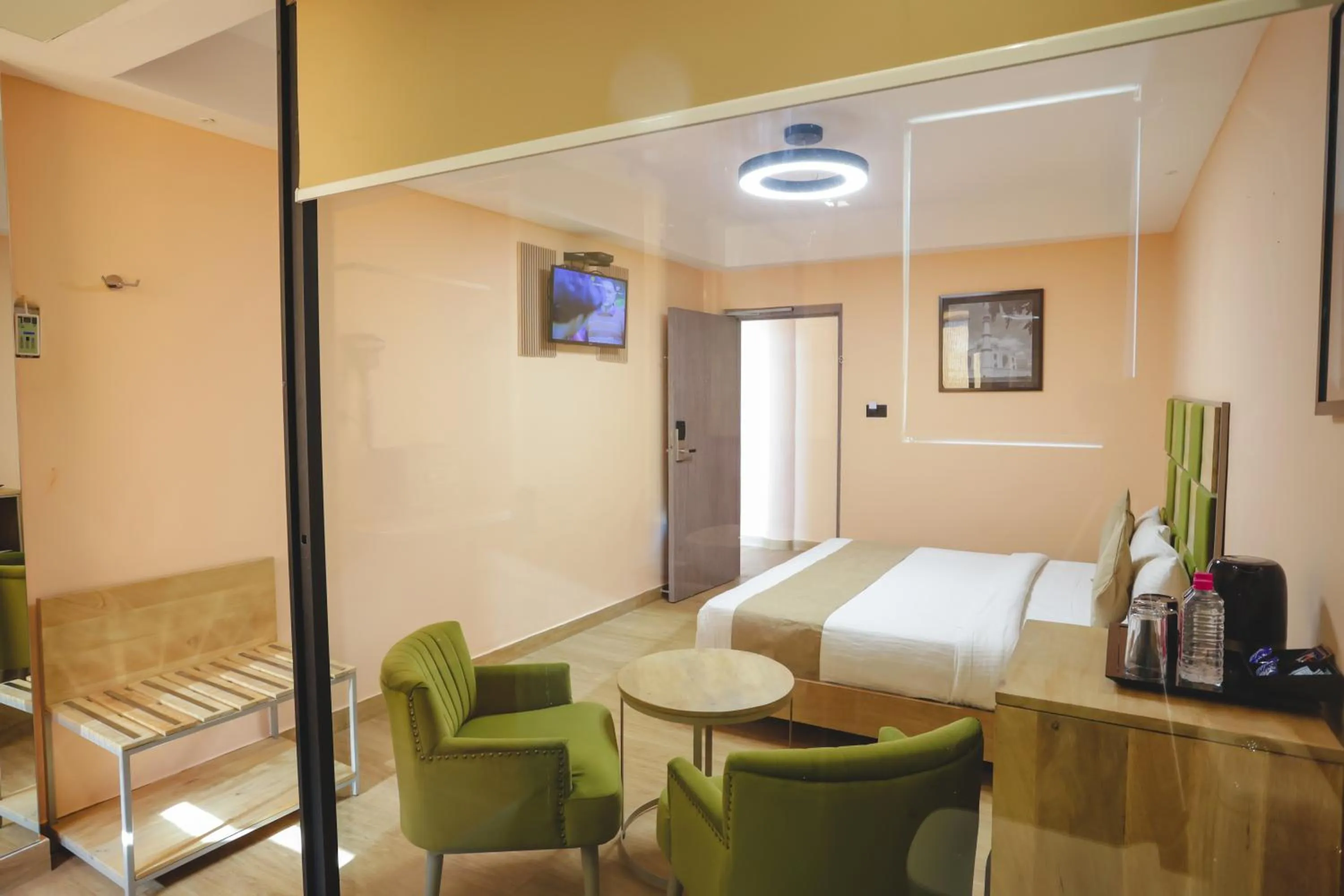 Bed in Hotel Dodas Palace