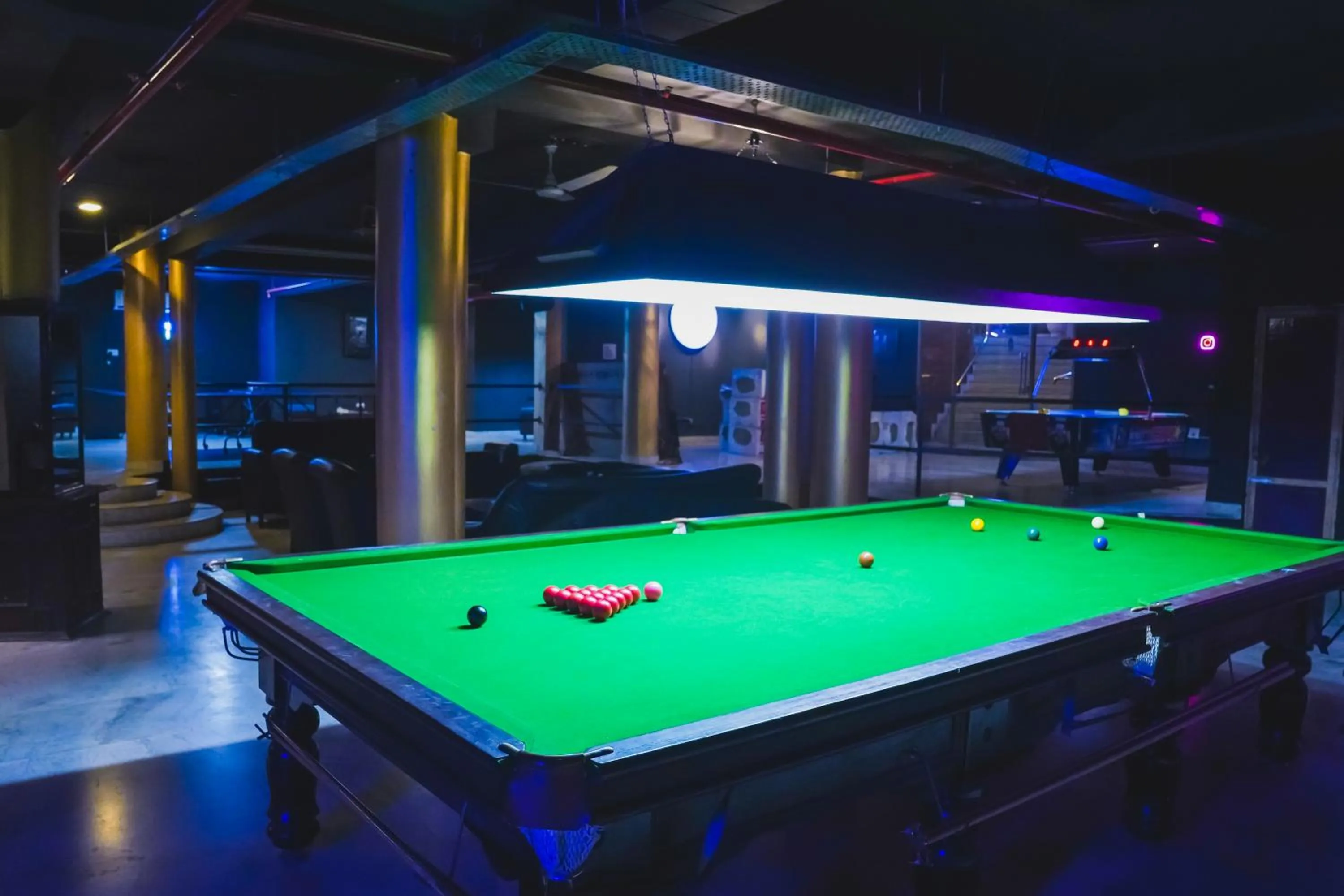 Billiard in Hotel Dodas Palace