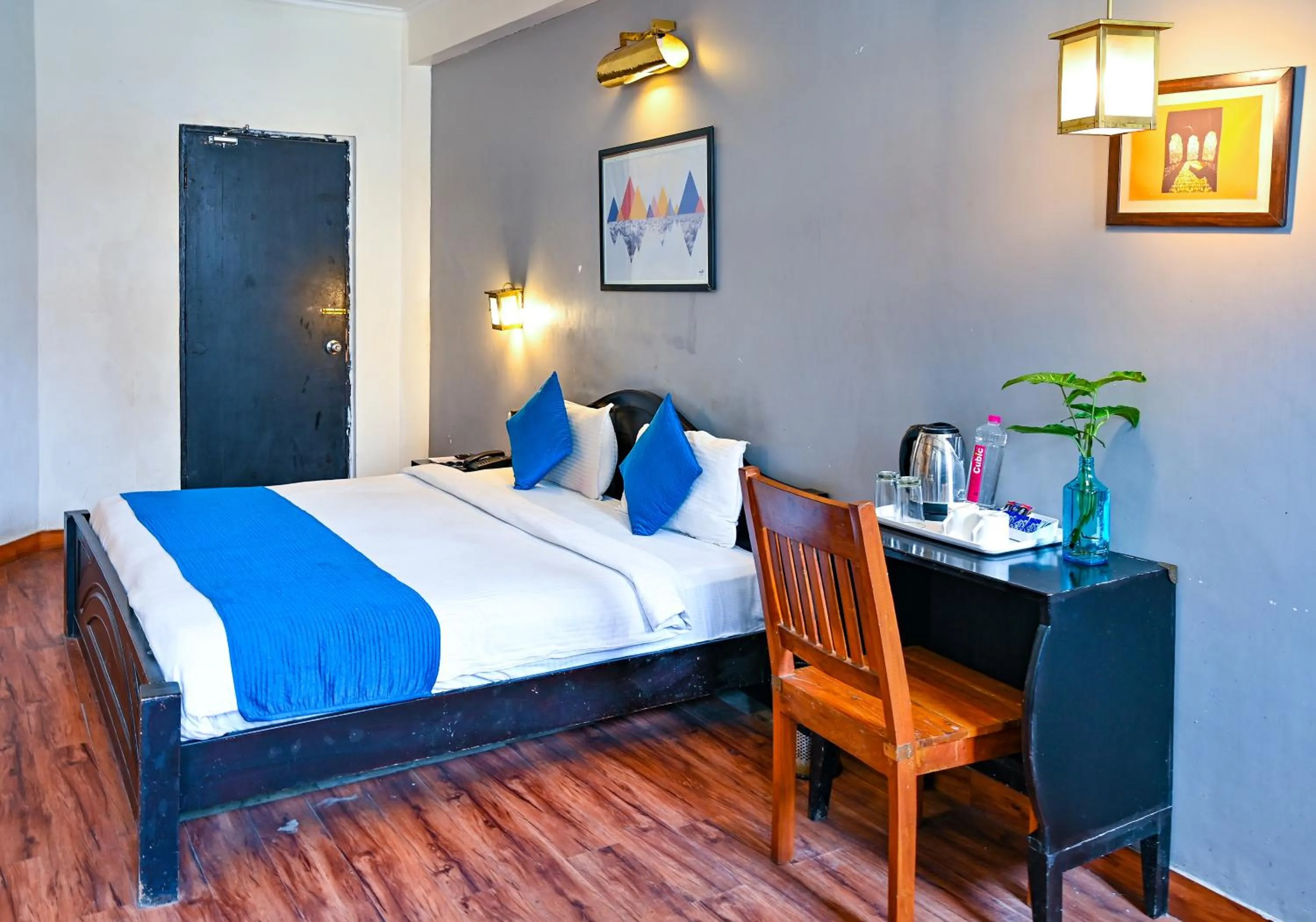 Bed in Hotel Dodas Palace