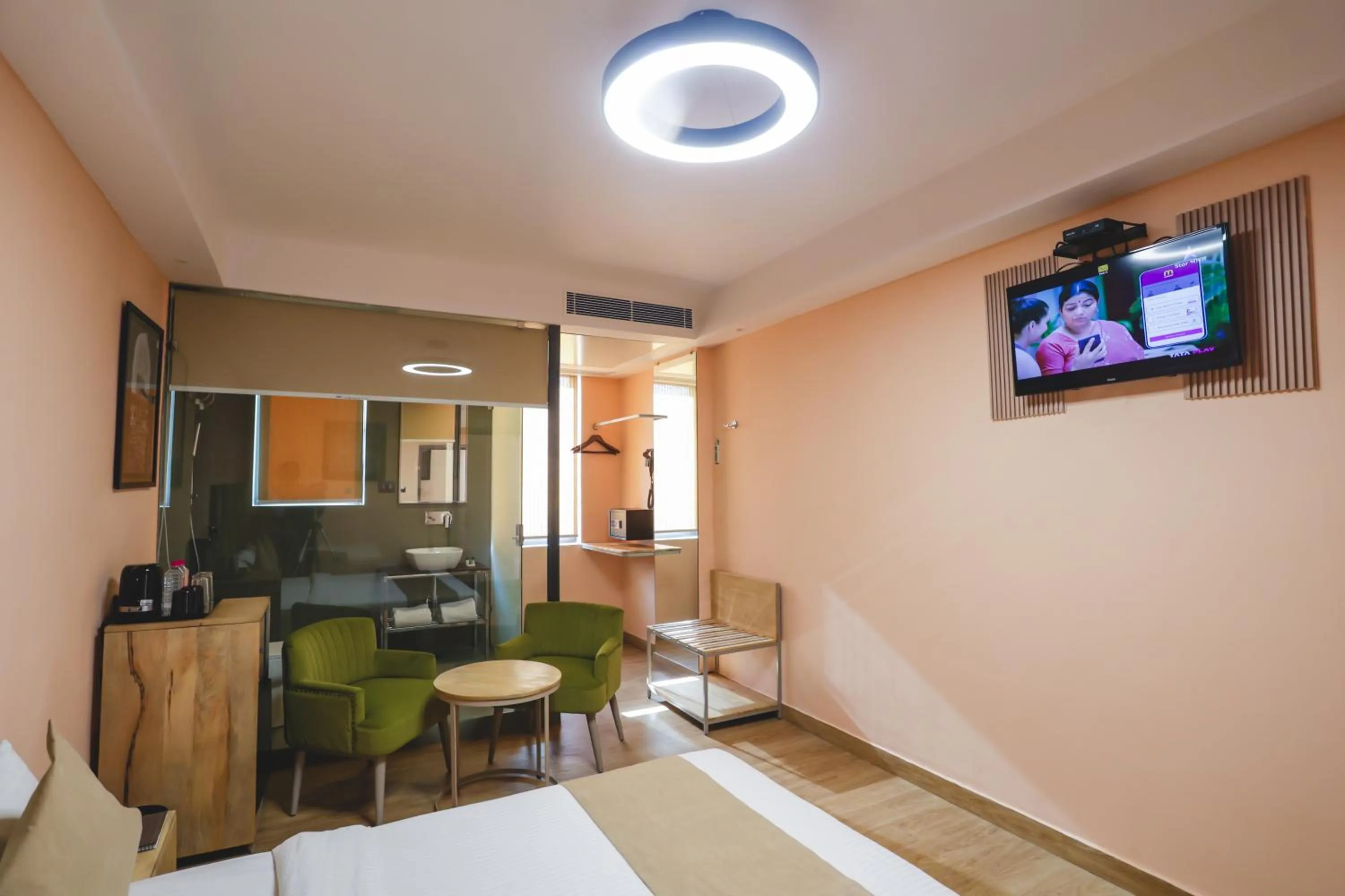 Bed in Hotel Dodas Palace