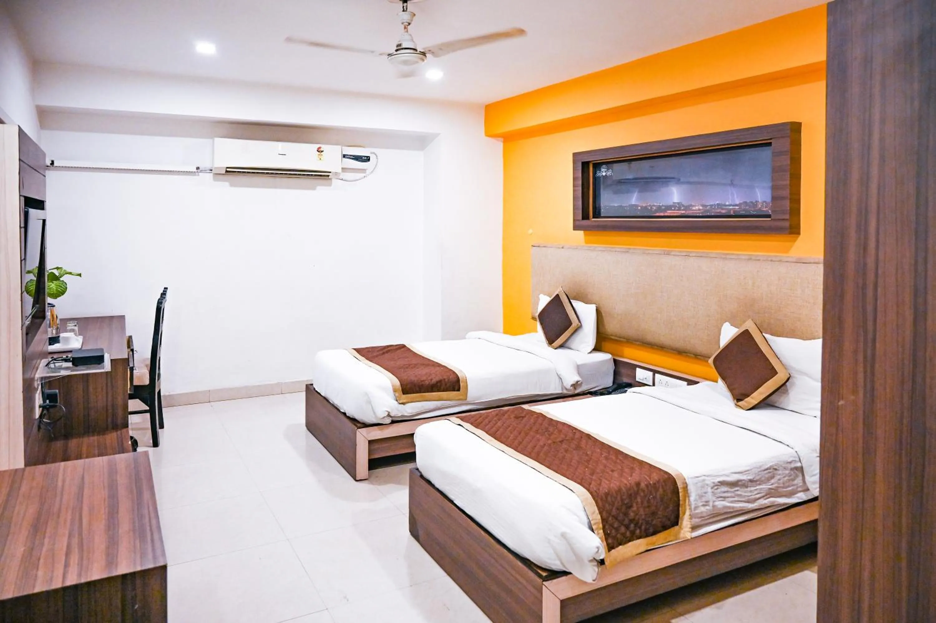 Bed in Hotel Dodas Palace