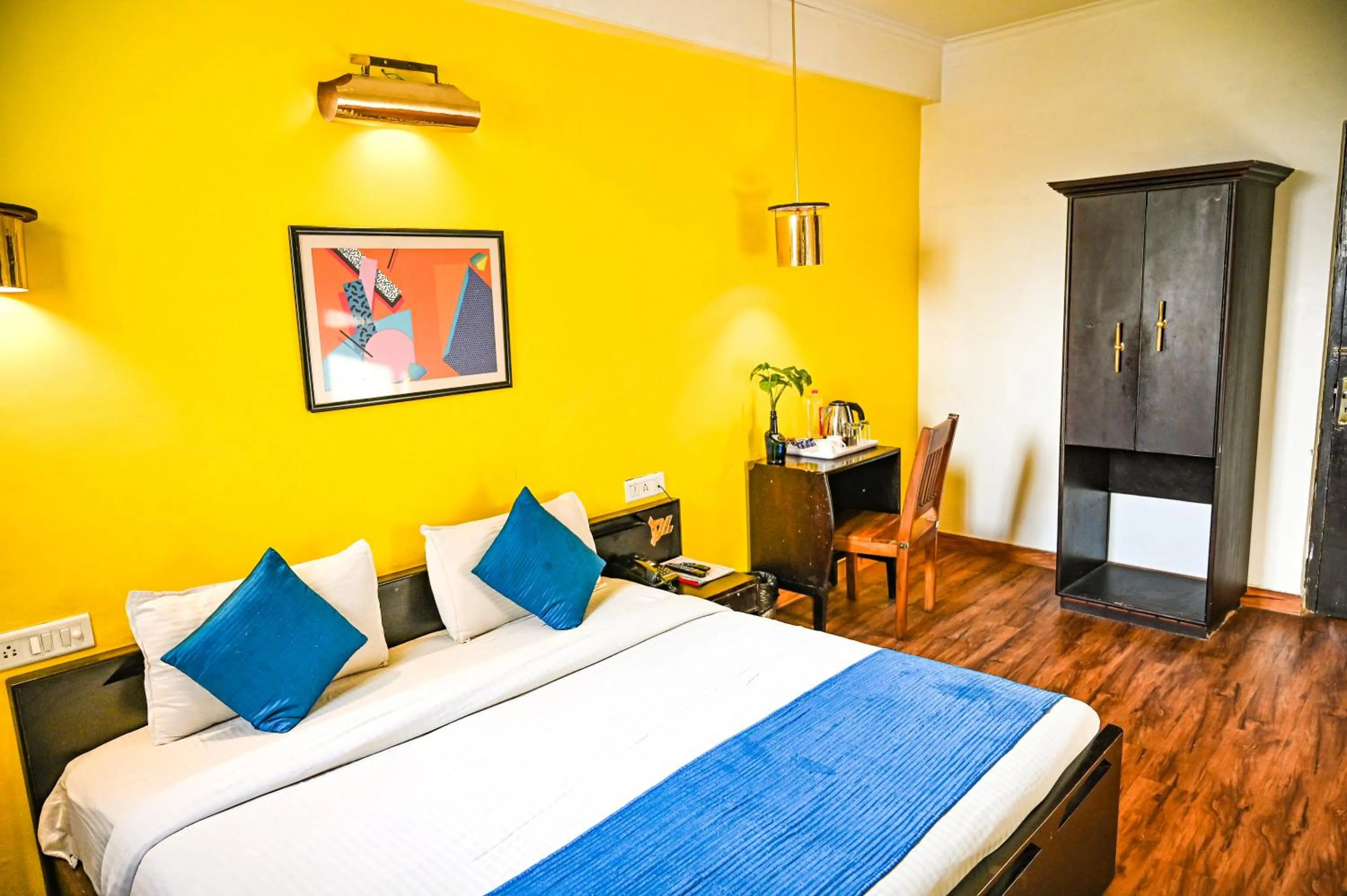 Bed in Hotel Dodas Palace