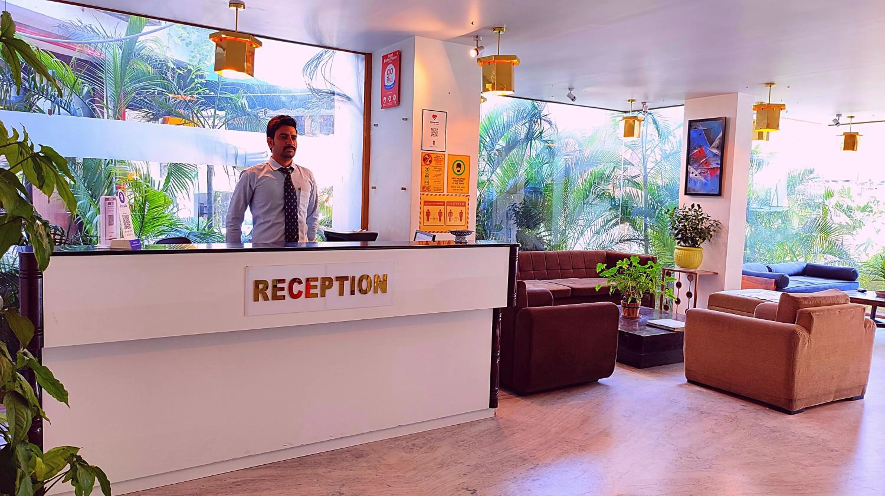 Lobby or reception in Hotel Dodas Palace