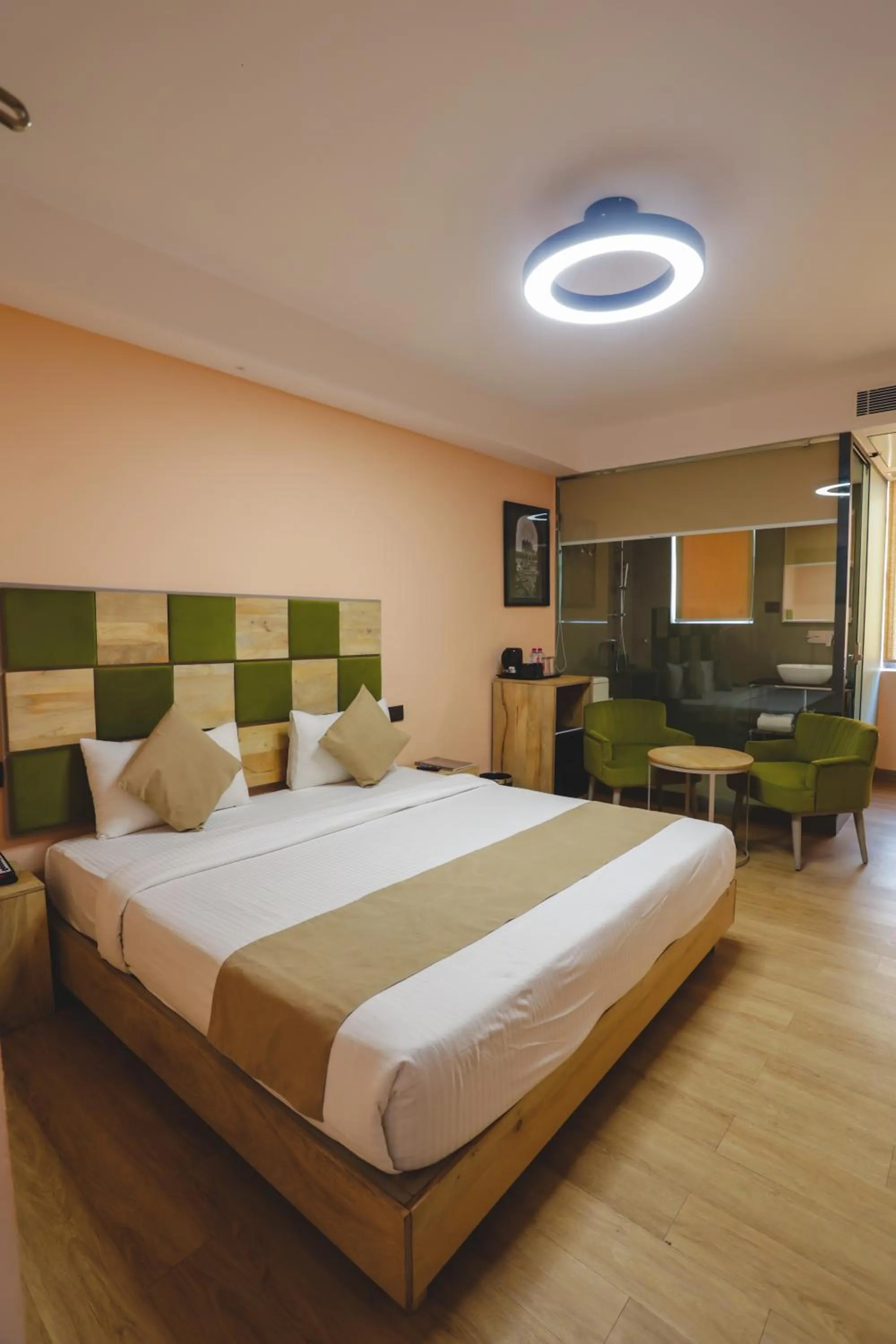 Bed in Hotel Dodas Palace