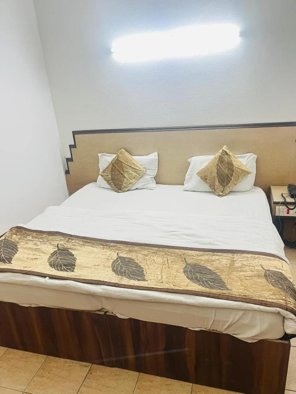 Bed in HOTEL RAMA INN, New Delhi Station