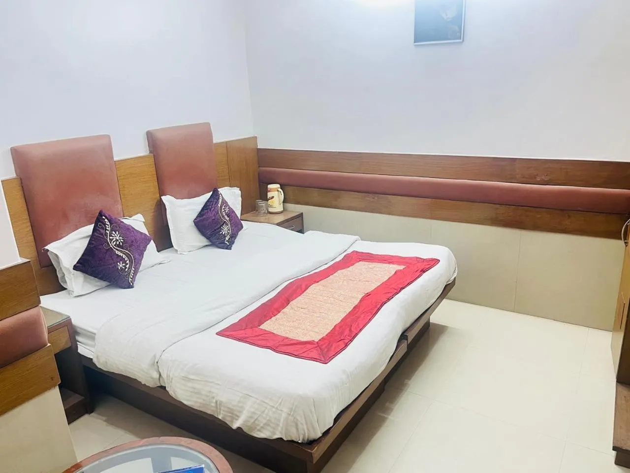 Bed in HOTEL RAMA INN, New Delhi Station