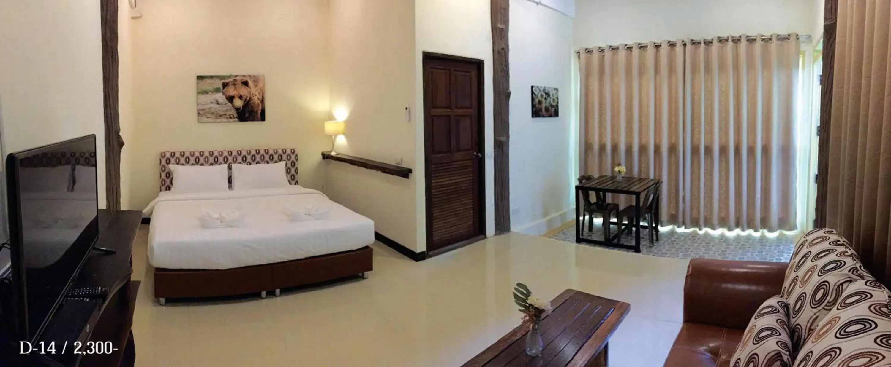 Bed in Rao Ga Khao Resort Bed in Rao Ga Khao Resort