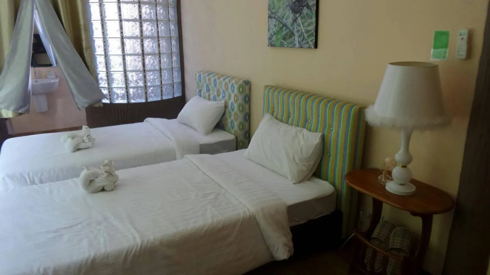 Bed in Rao Ga Khao Resort