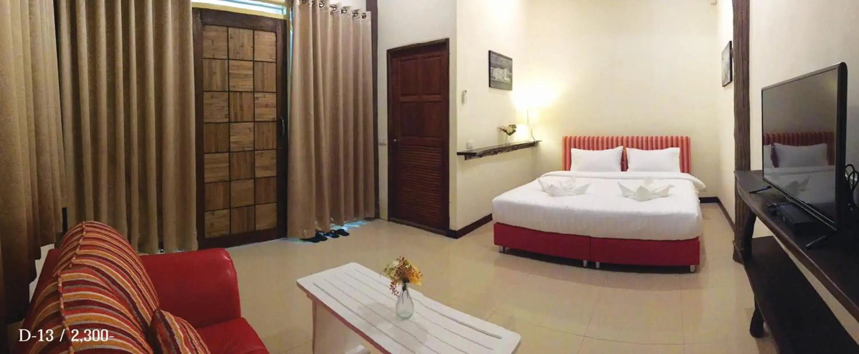 Bed in Rao Ga Khao Resort Bed in Rao Ga Khao Resort