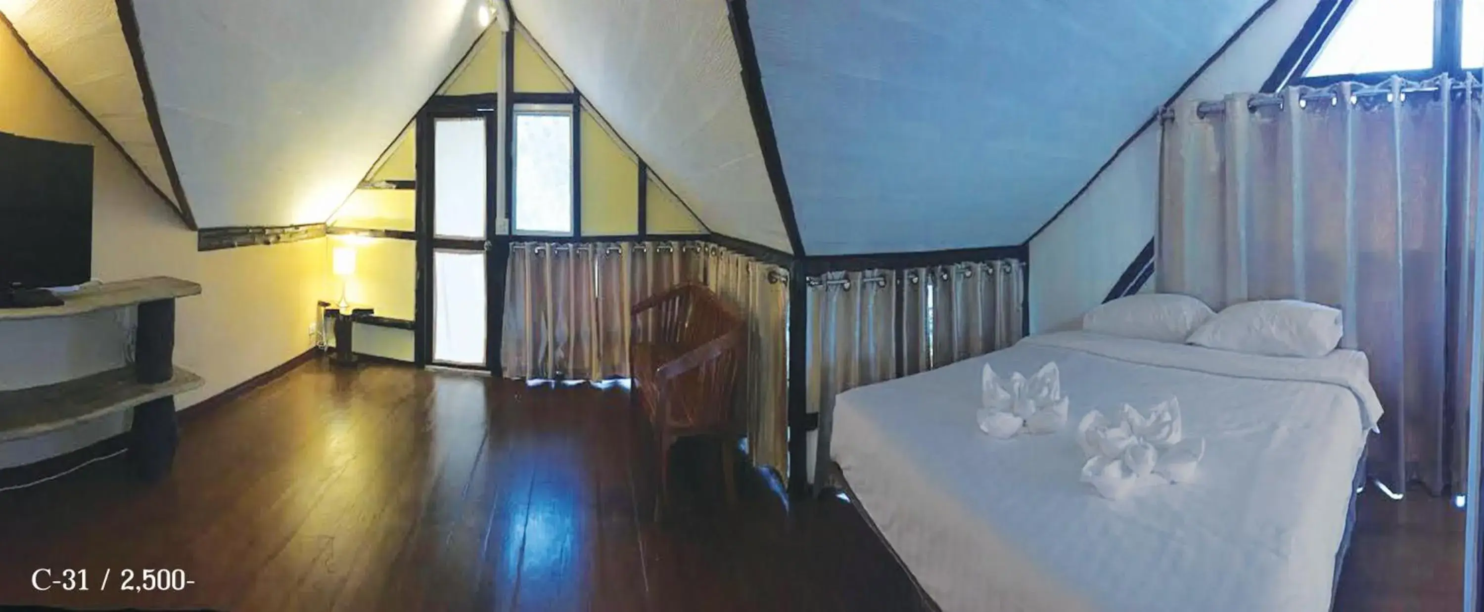 Bed in Rao Ga Khao Resort Bed in Rao Ga Khao Resort