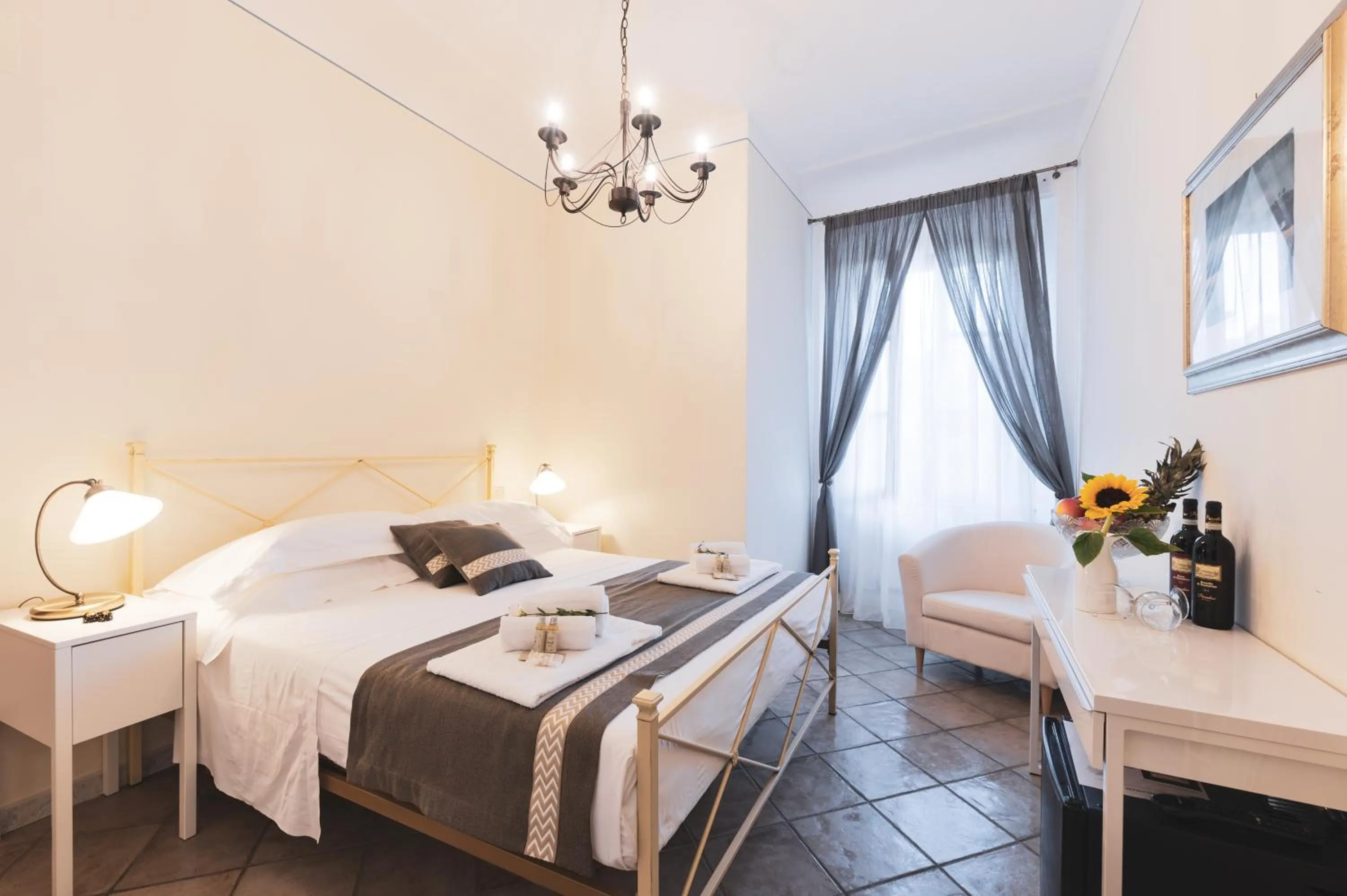 Photo of the whole room, Bed in Albergo Giardino