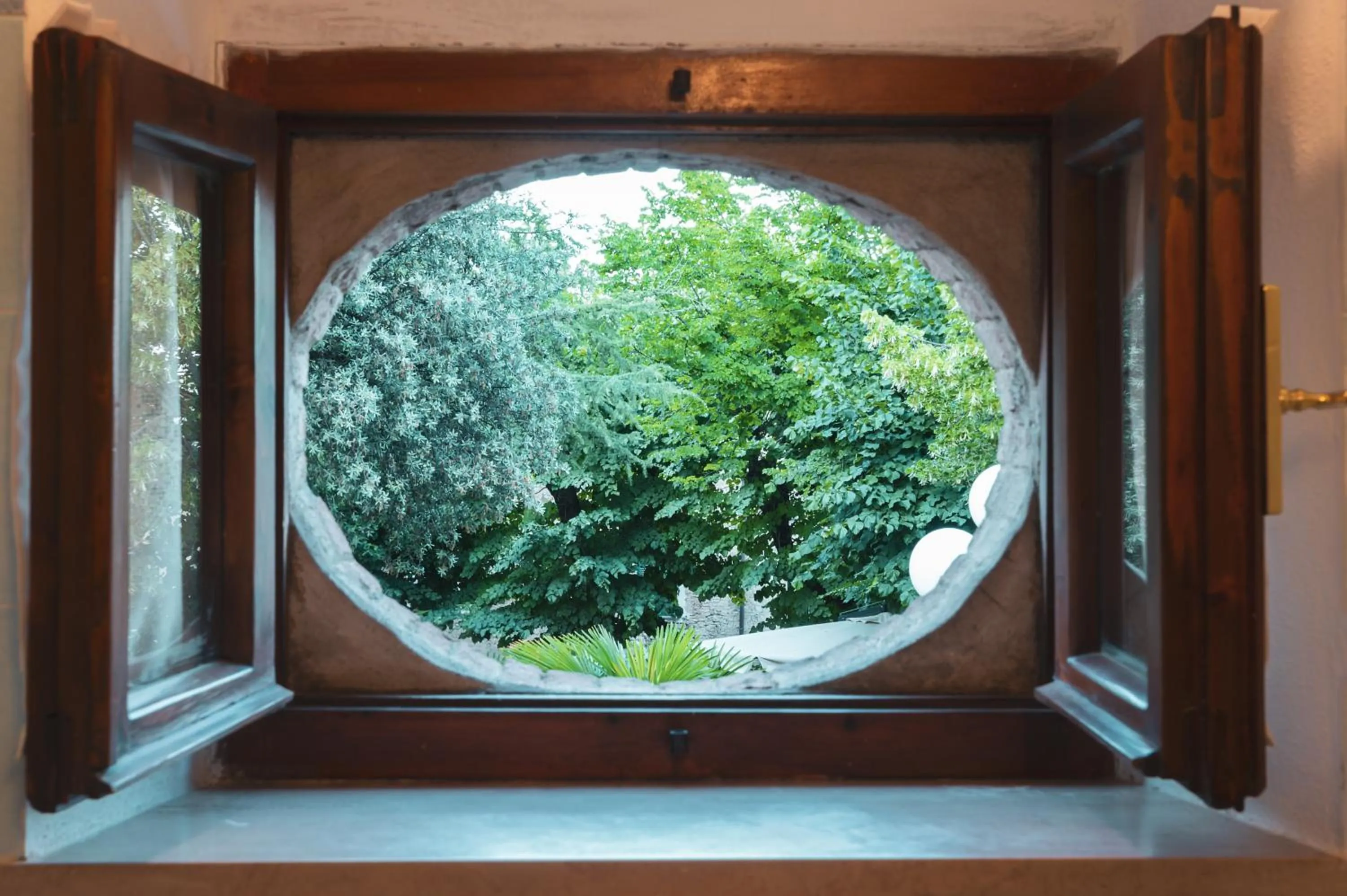 Garden view in Albergo Giardino