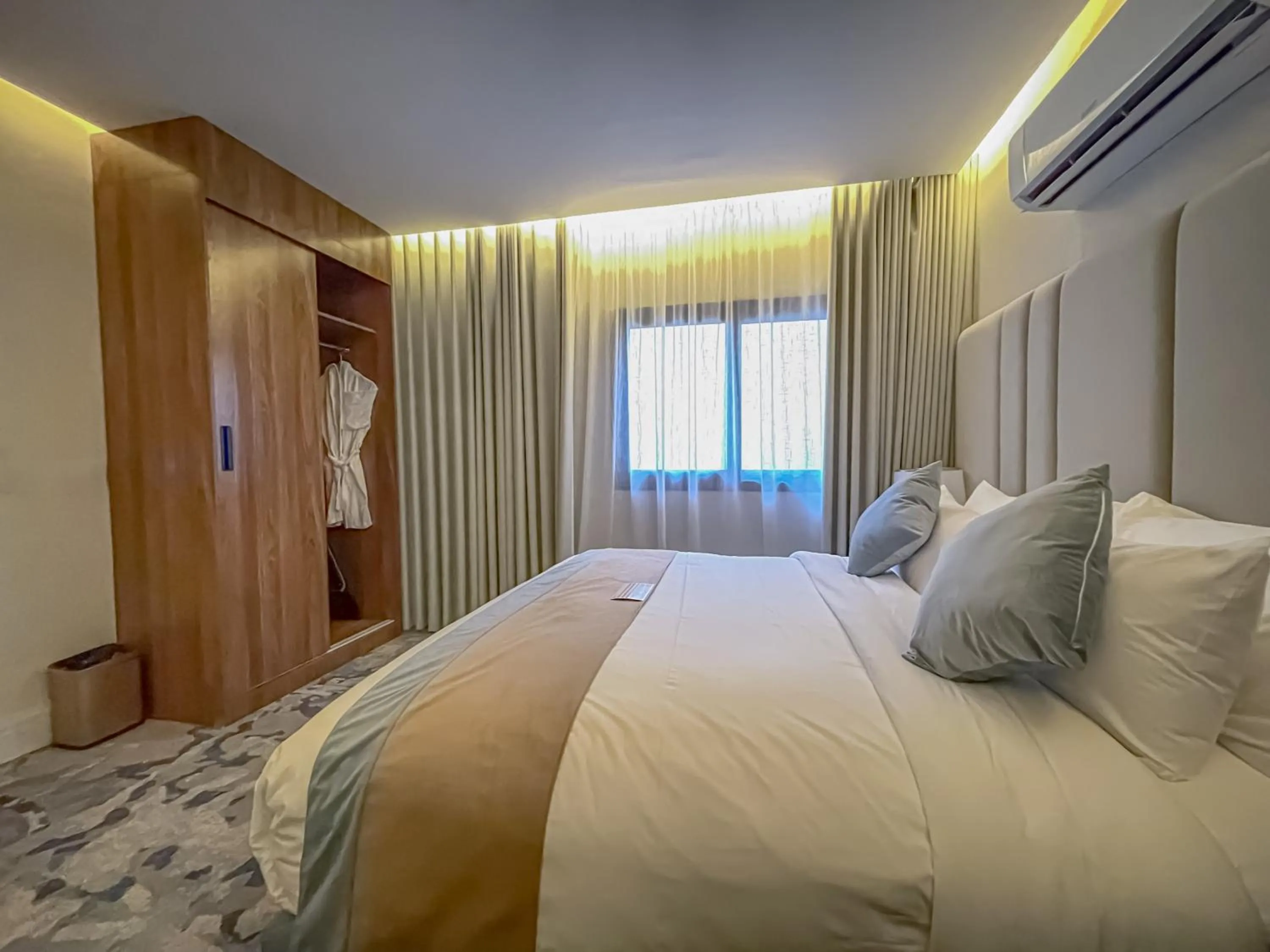 Bedroom, Bed in Daif Inn Serviced Apartments - Jaber