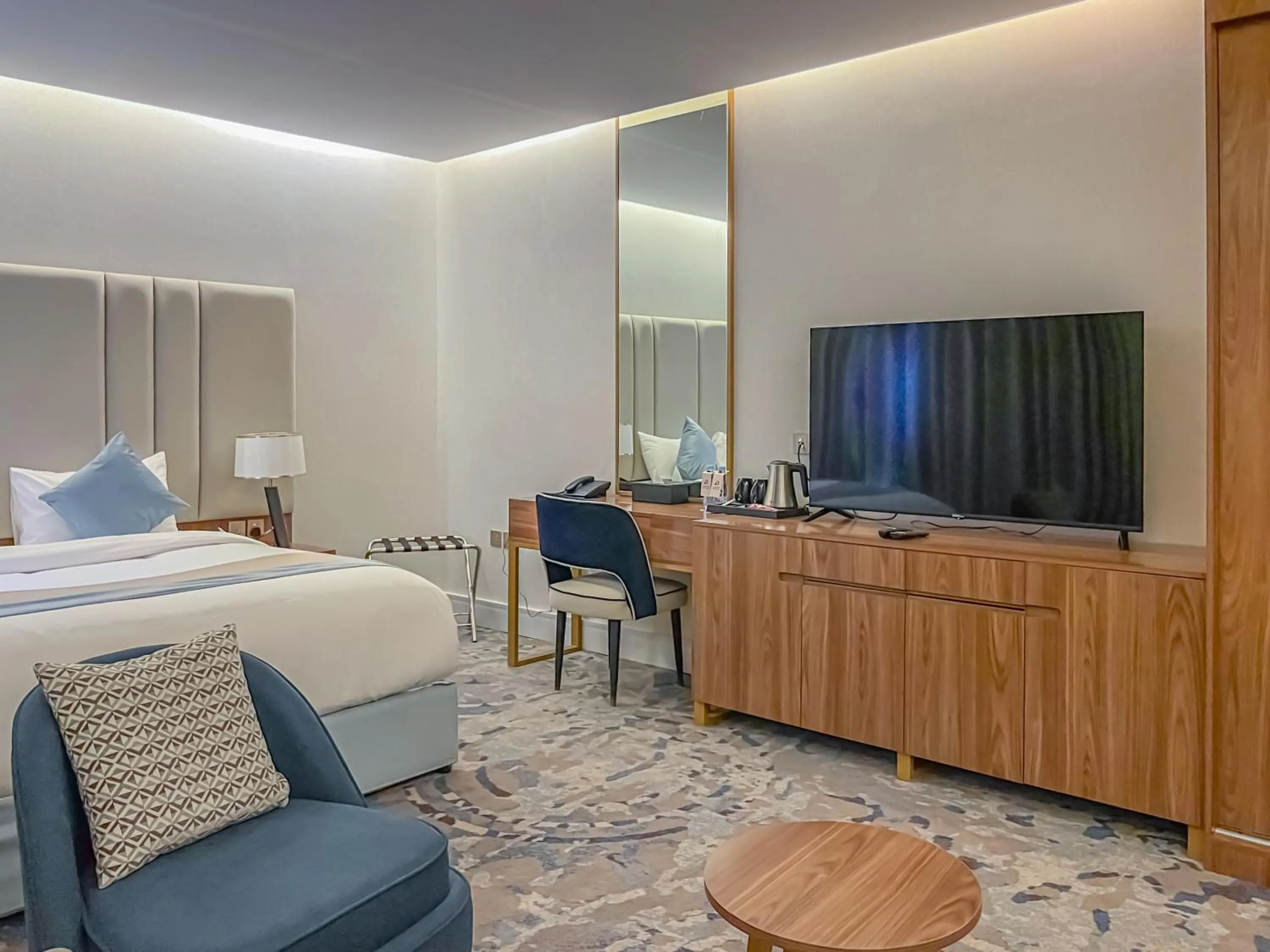 Bedroom, Bed in Daif Inn Serviced Apartments - Jaber