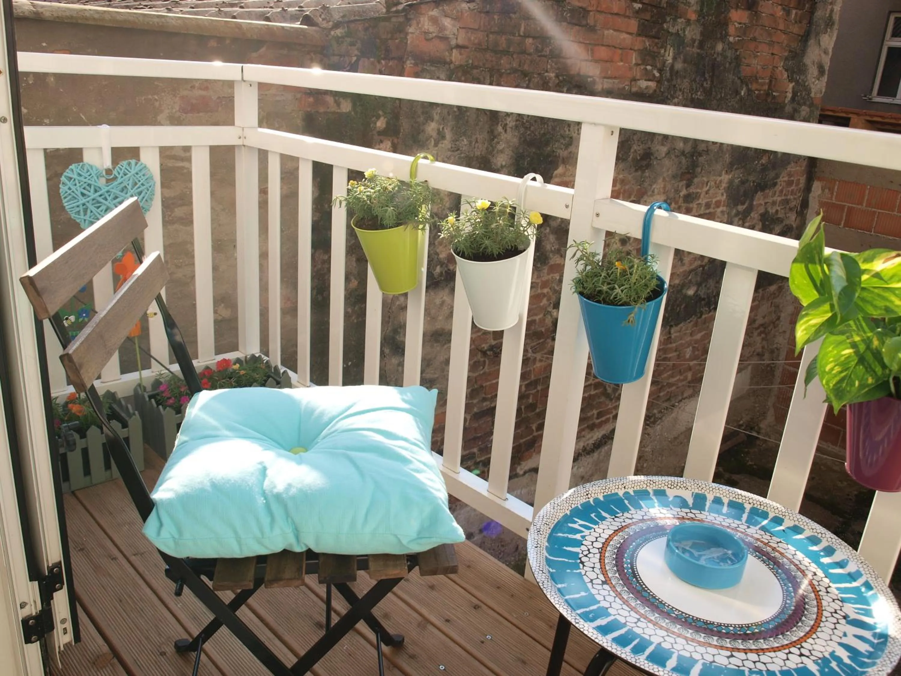 Balcony/Terrace in Apartment Witty Please