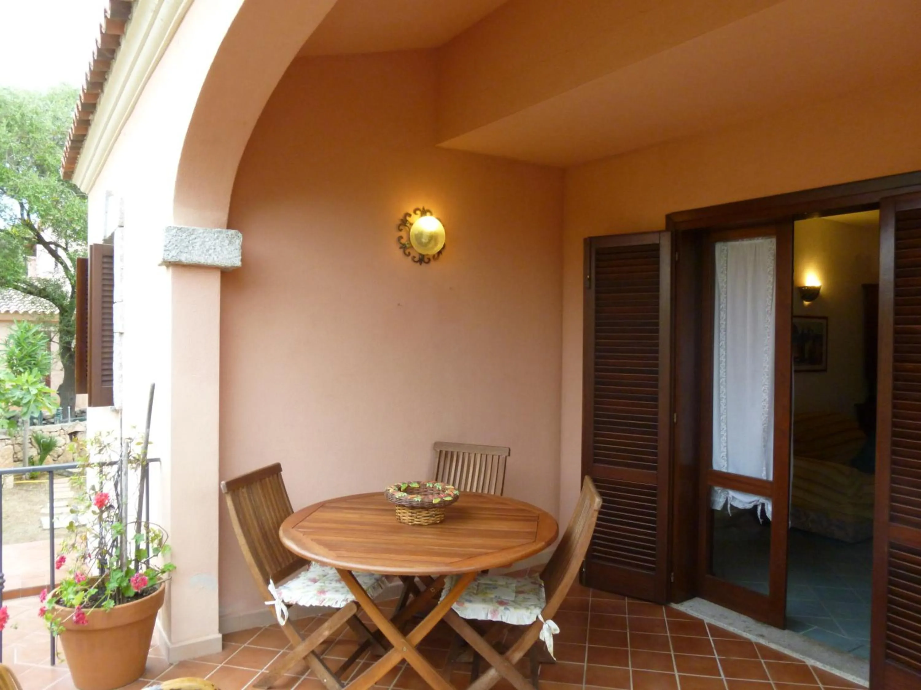 Patio in Le Villette al Centro