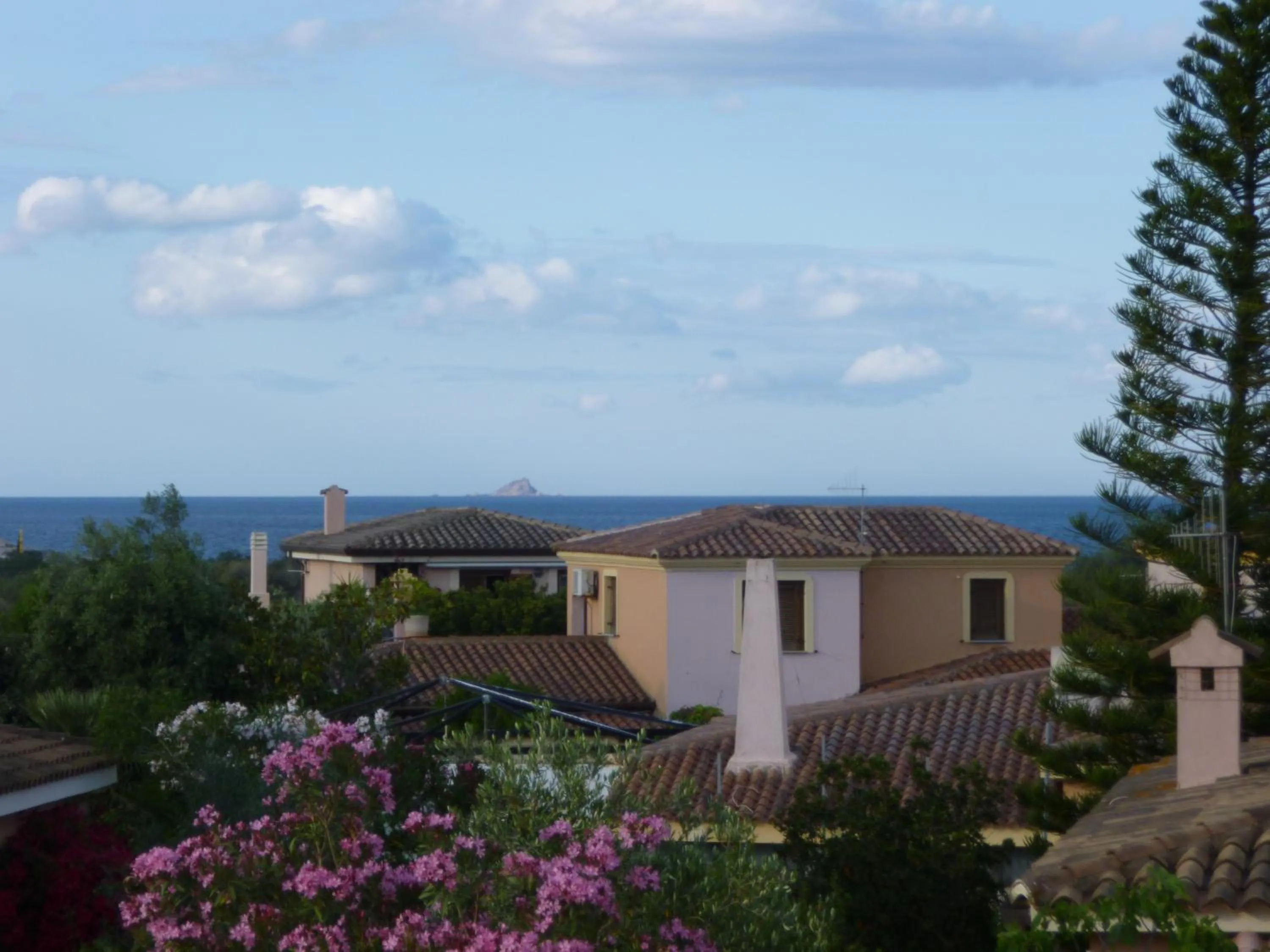 Sea view in Le Villette al Centro