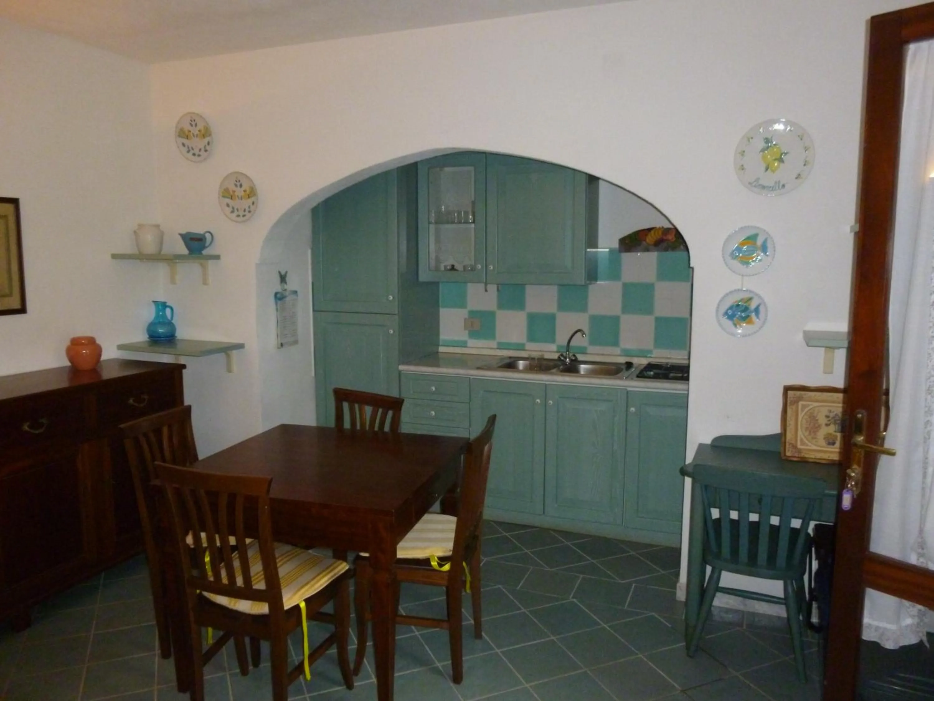 Kitchen or kitchenette in Le Villette al Centro