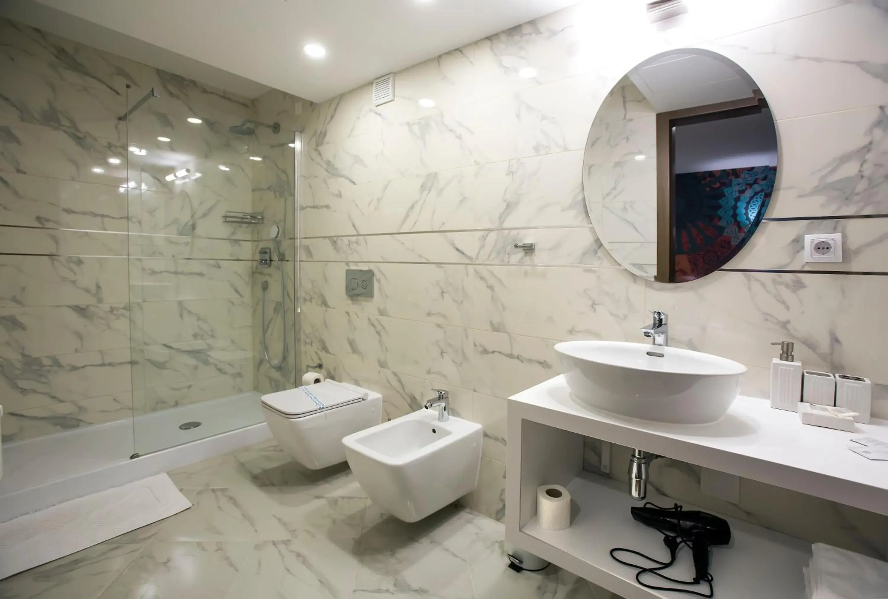 Bathroom in Zepter Hotel Drina Bajina Basta, member of Zepter Hotels Bathroom in Zepter Hotel Drina Bajina Basta, member of Zepter Hotels