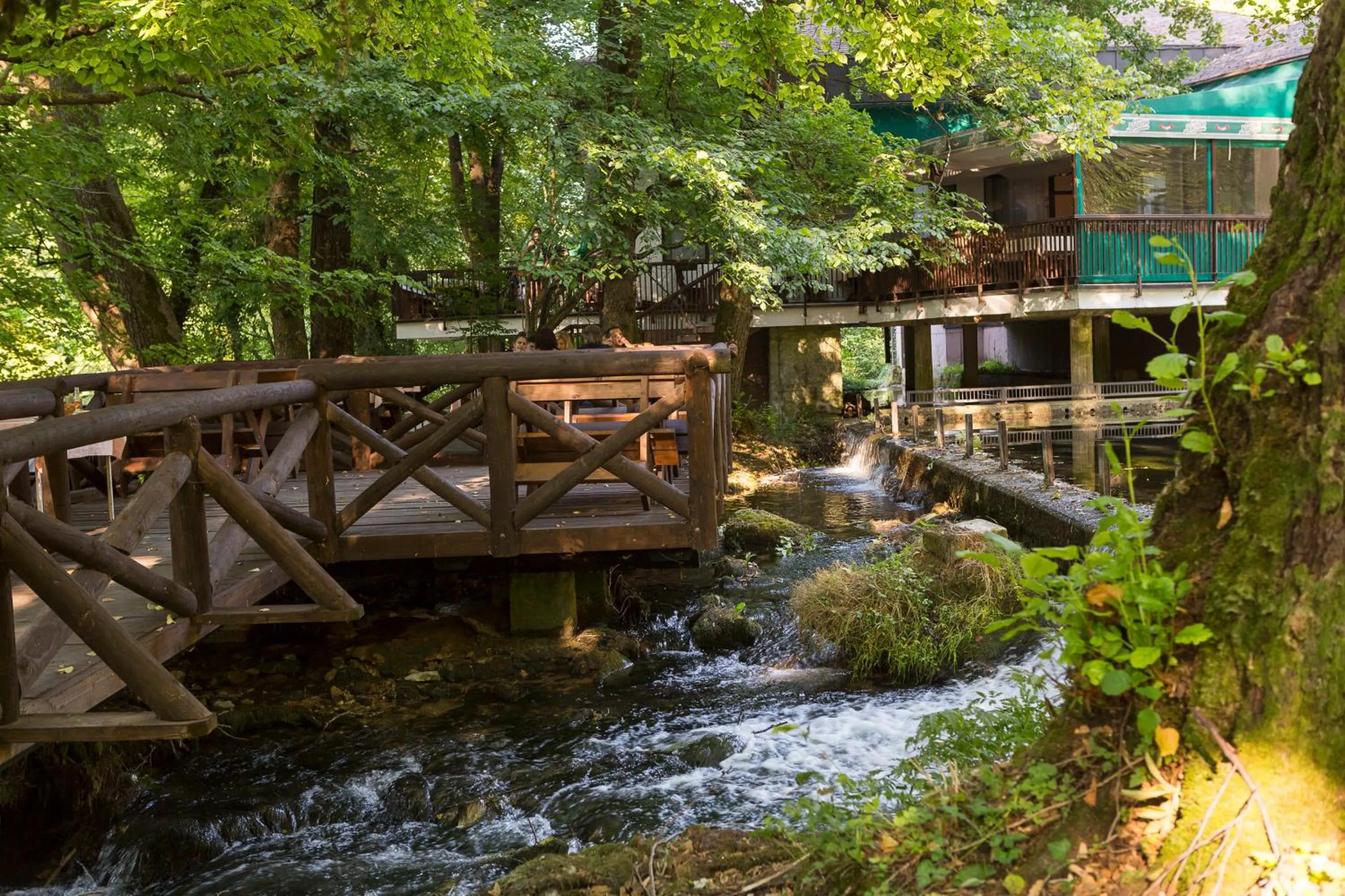 Patio in Zepter Hotel Drina Bajina Basta, member of Zepter Hotels