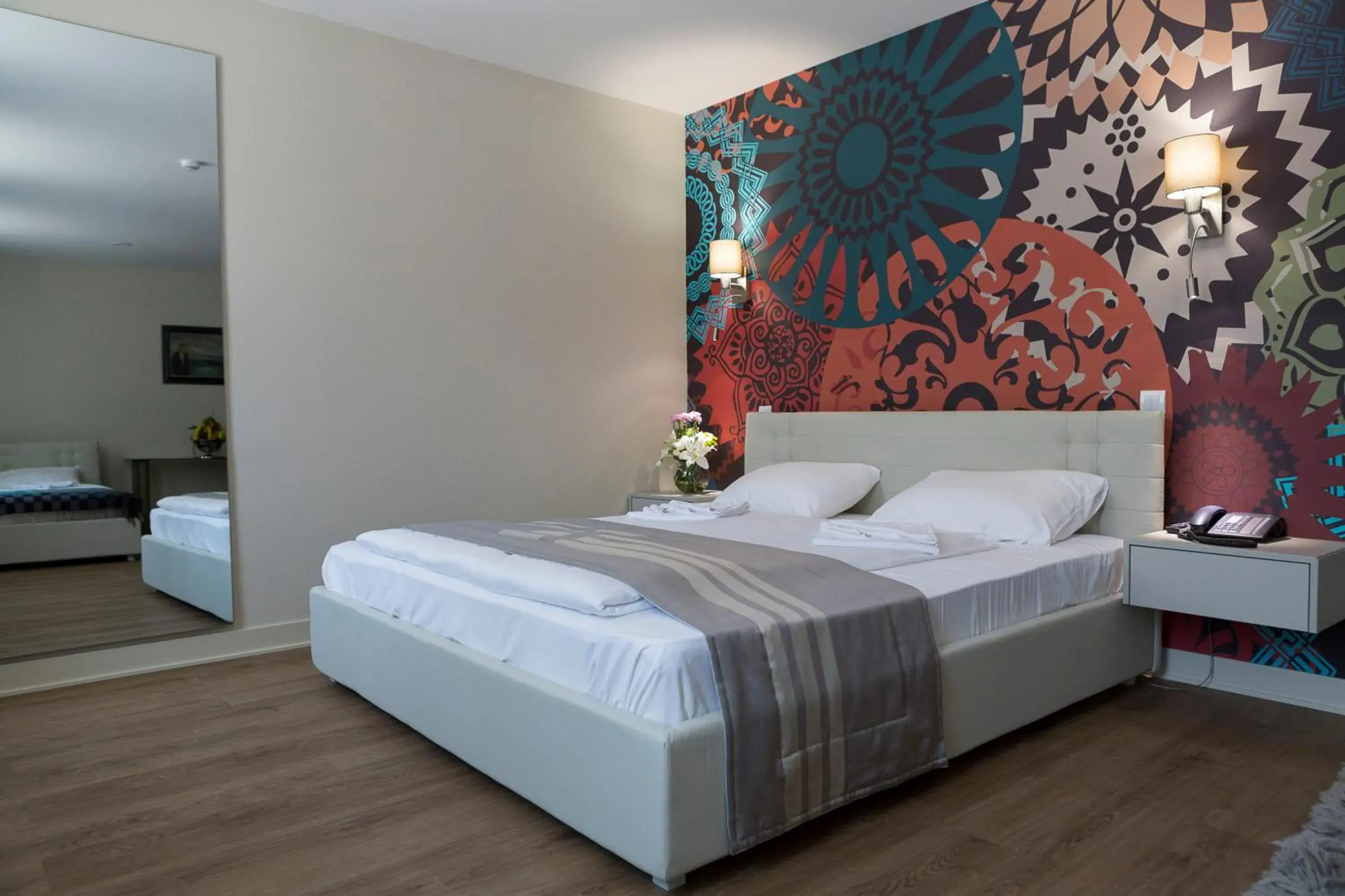 Bed in Zepter Hotel Drina Bajina Basta, member of Zepter Hotels Bed in Zepter Hotel Drina Bajina Basta, member of Zepter Hotels