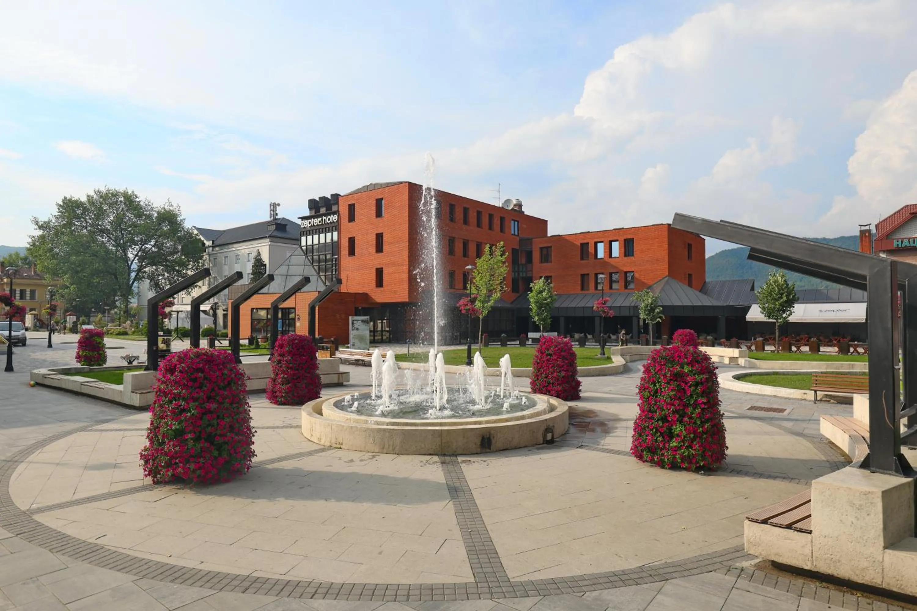 Property building in Zepter Hotel Drina Bajina Basta, member of Zepter Hotels