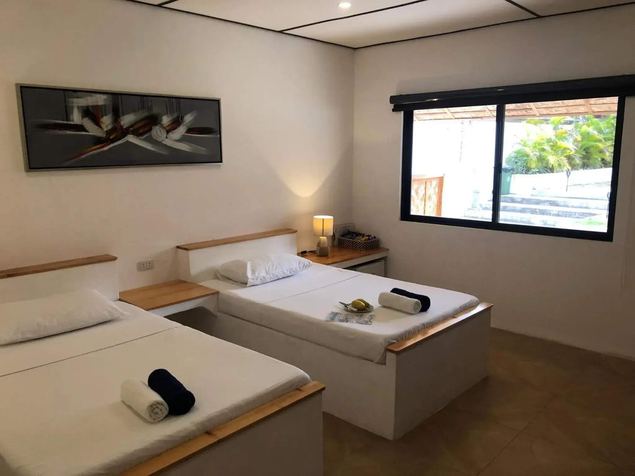 Bed in Parrot Resort Moalboal Bed in Parrot Resort Moalboal