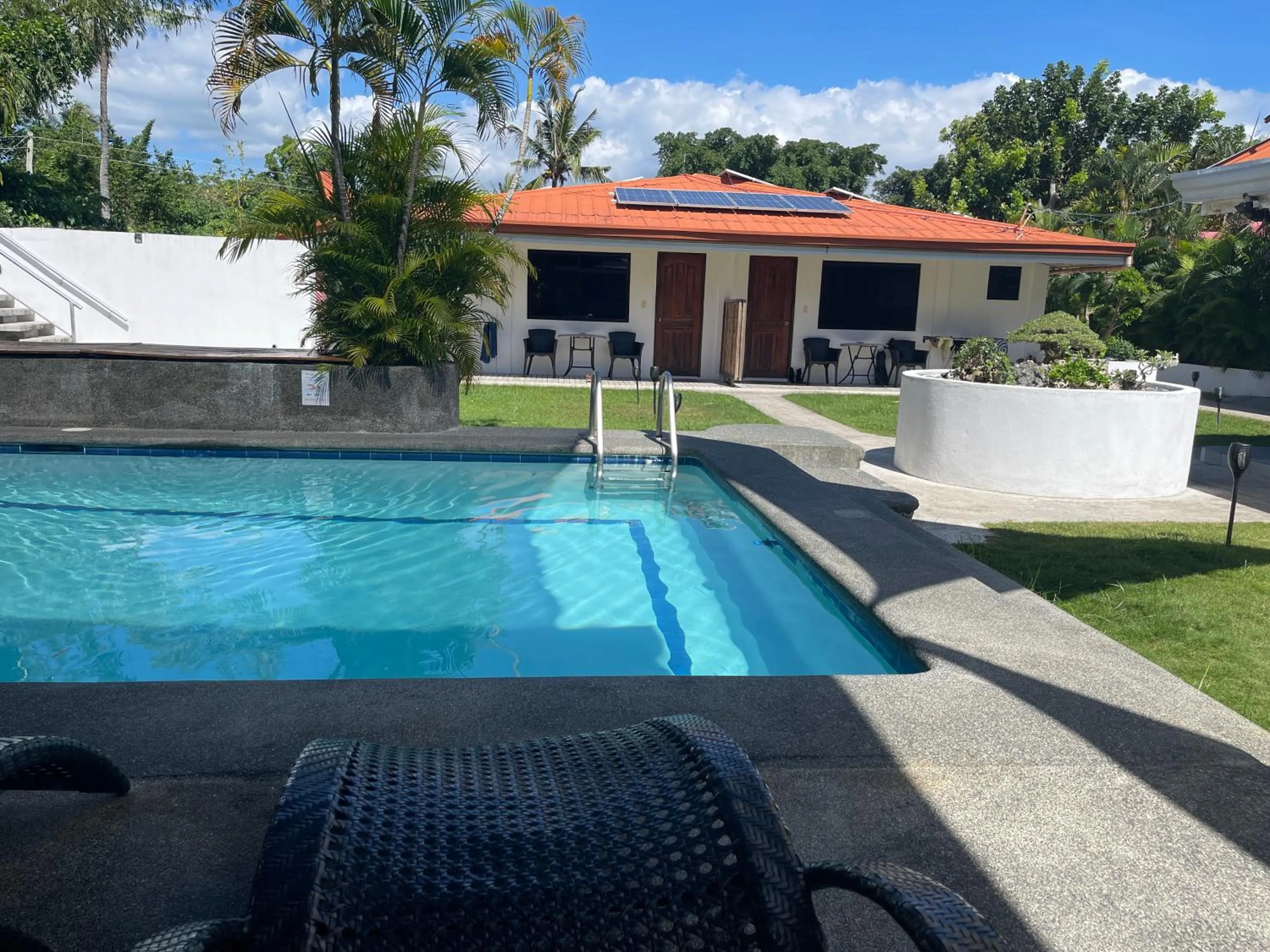 Patio in Parrot Resort Moalboal