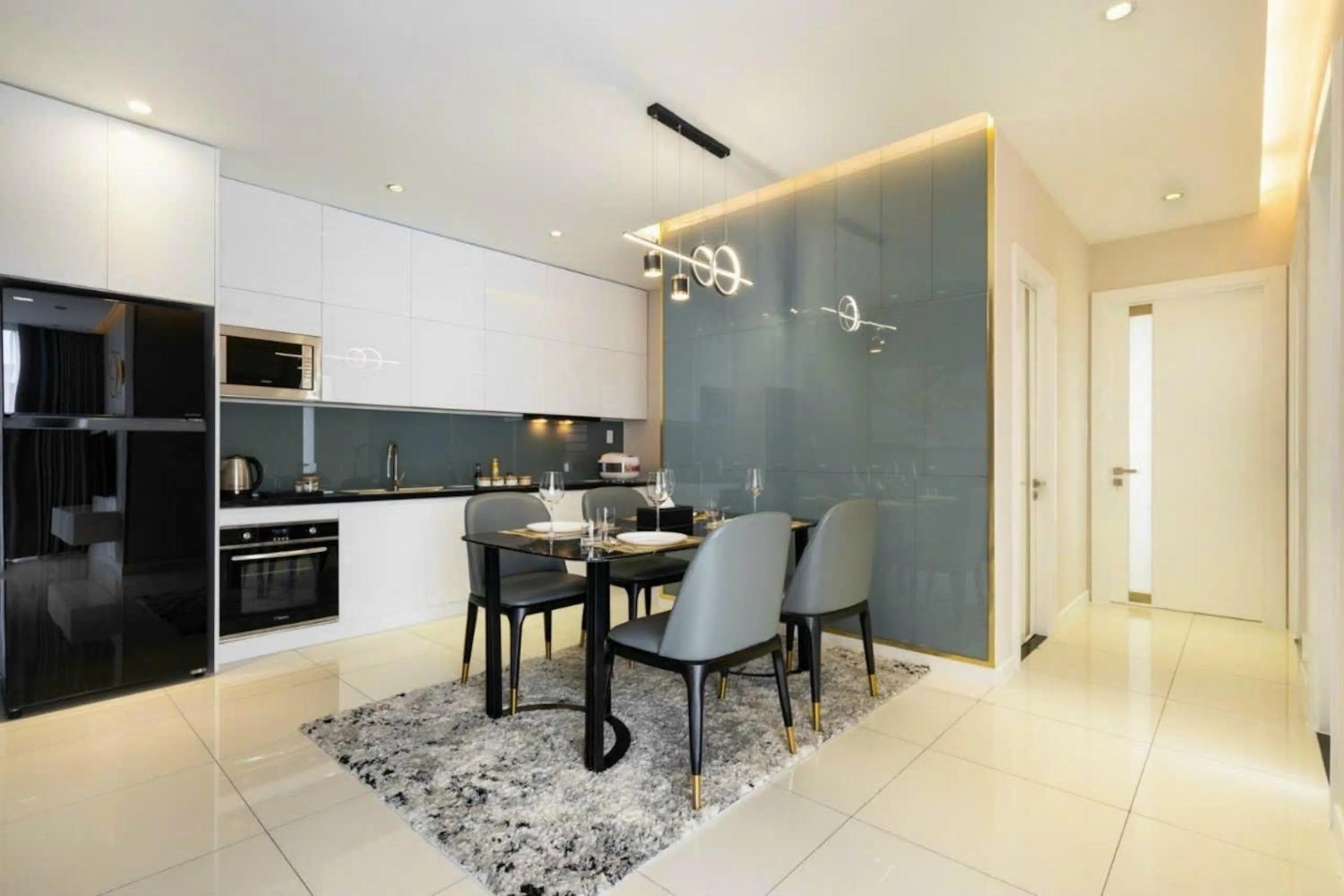 Kitchen or kitchenette in Diamond Suite Star Hill Apartment