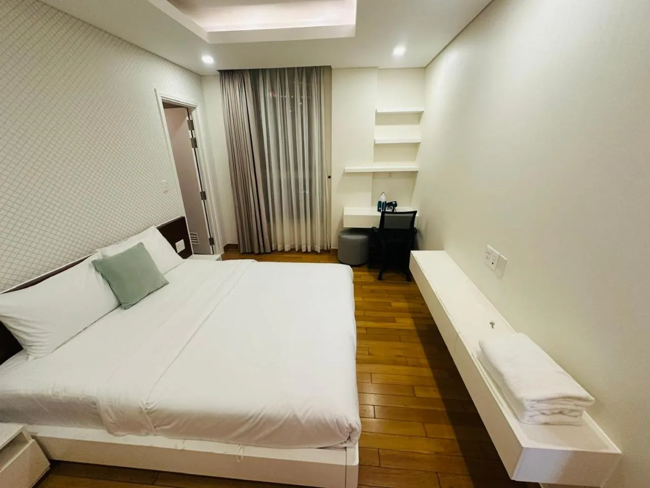 Bed in Diamond Suite Star Hill Apartment