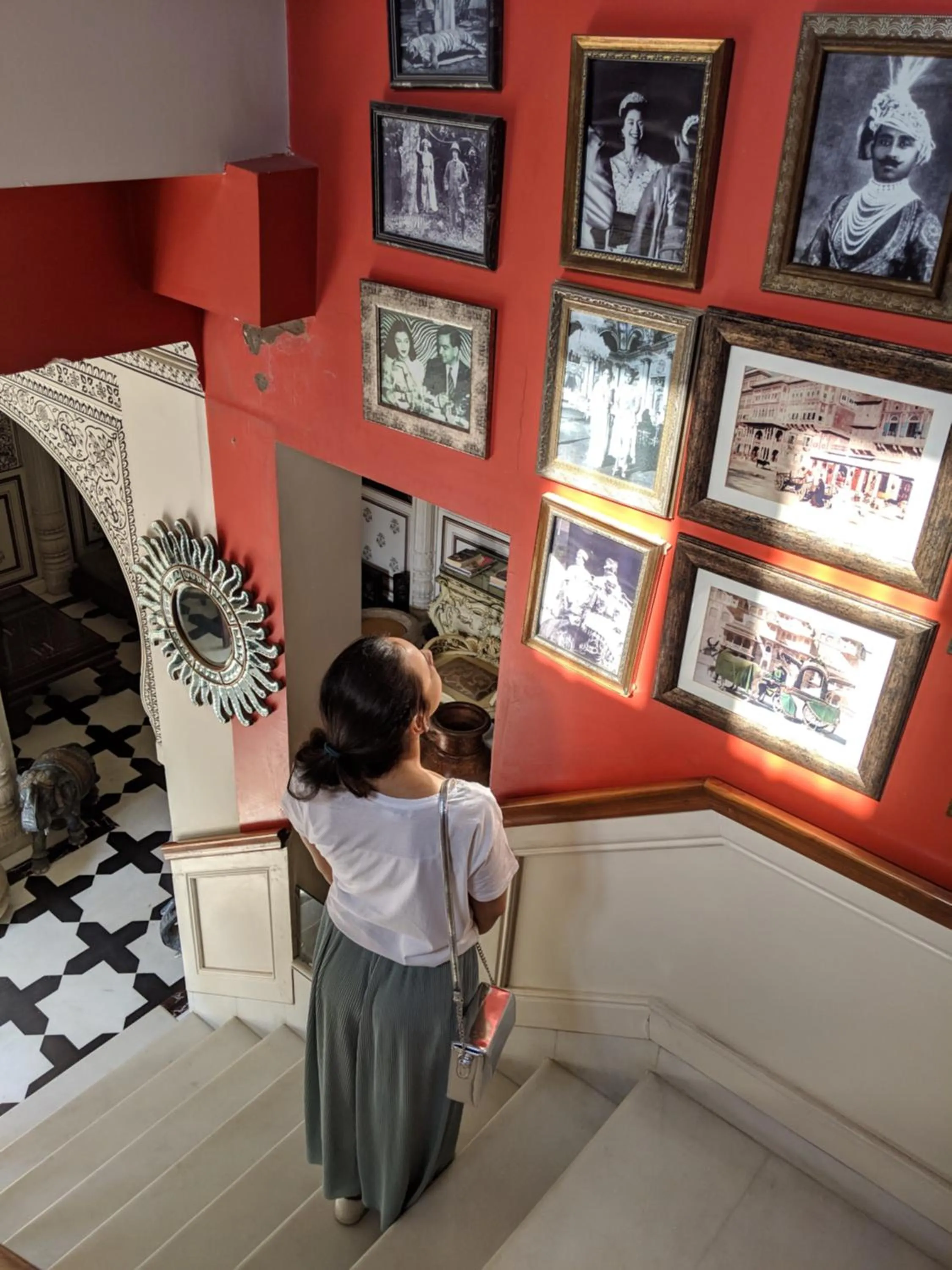 Decorative detail in Pearl Palace Heritage Boutique Hotel