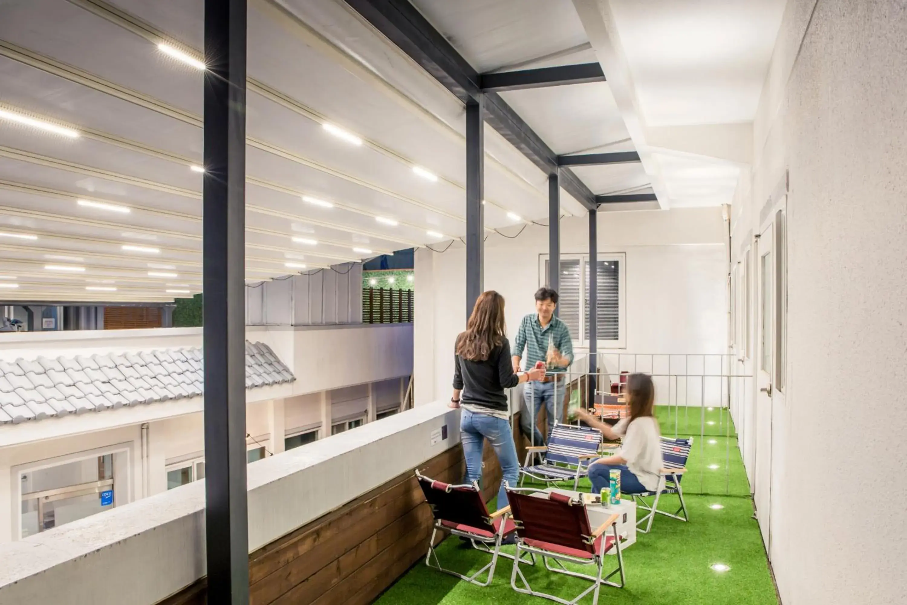 Twin Room with Balcony - single occupancy in Mido Hostel Twin Room with Balcony - single occupancy in Mido Hostel