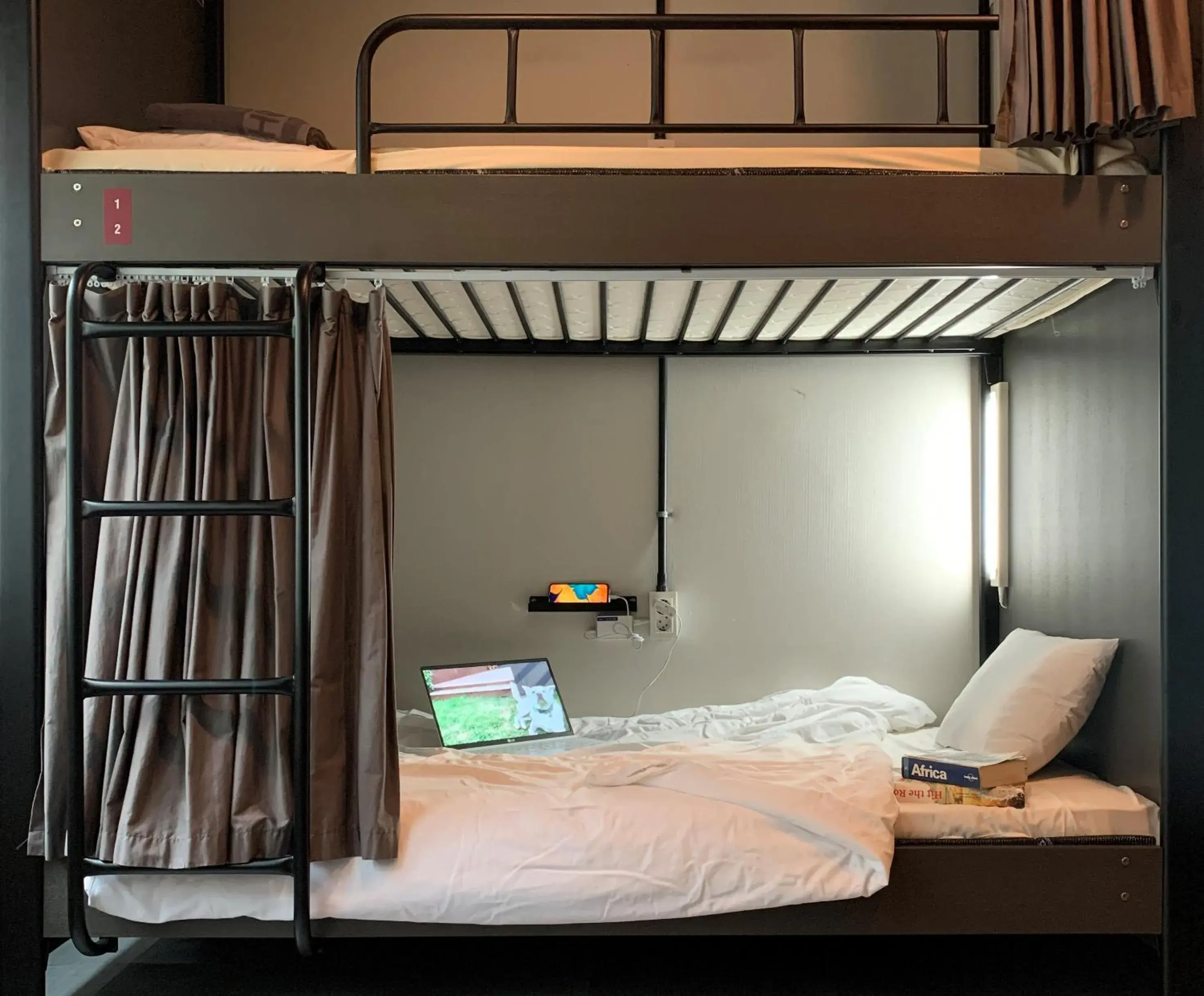 Bed in 12-Bed Male Dormitory Room in Mido Hostel Bed in 12-Bed Male Dormitory Room in Mido Hostel