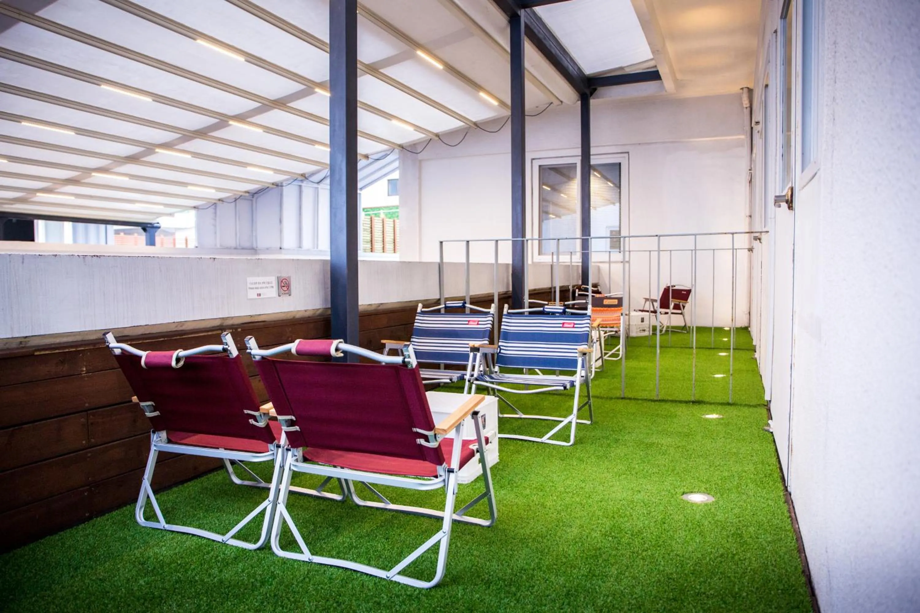 Balcony/Terrace in Mido Hostel