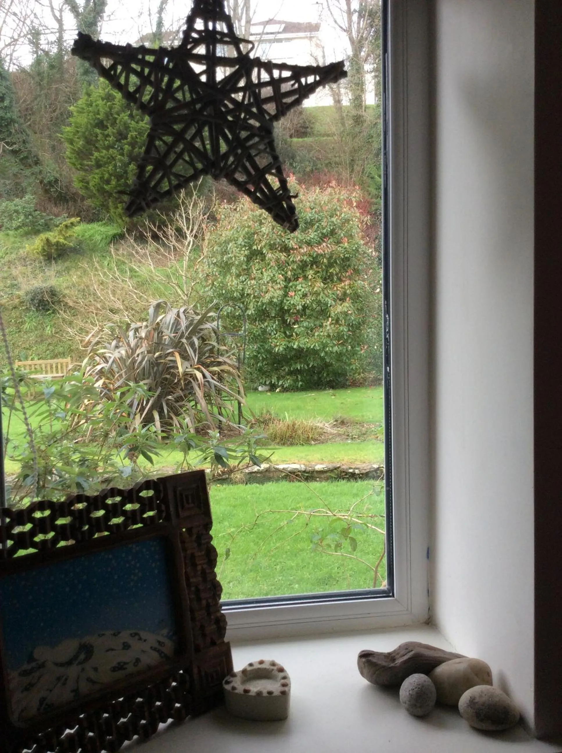 Garden view in Westwaterhead