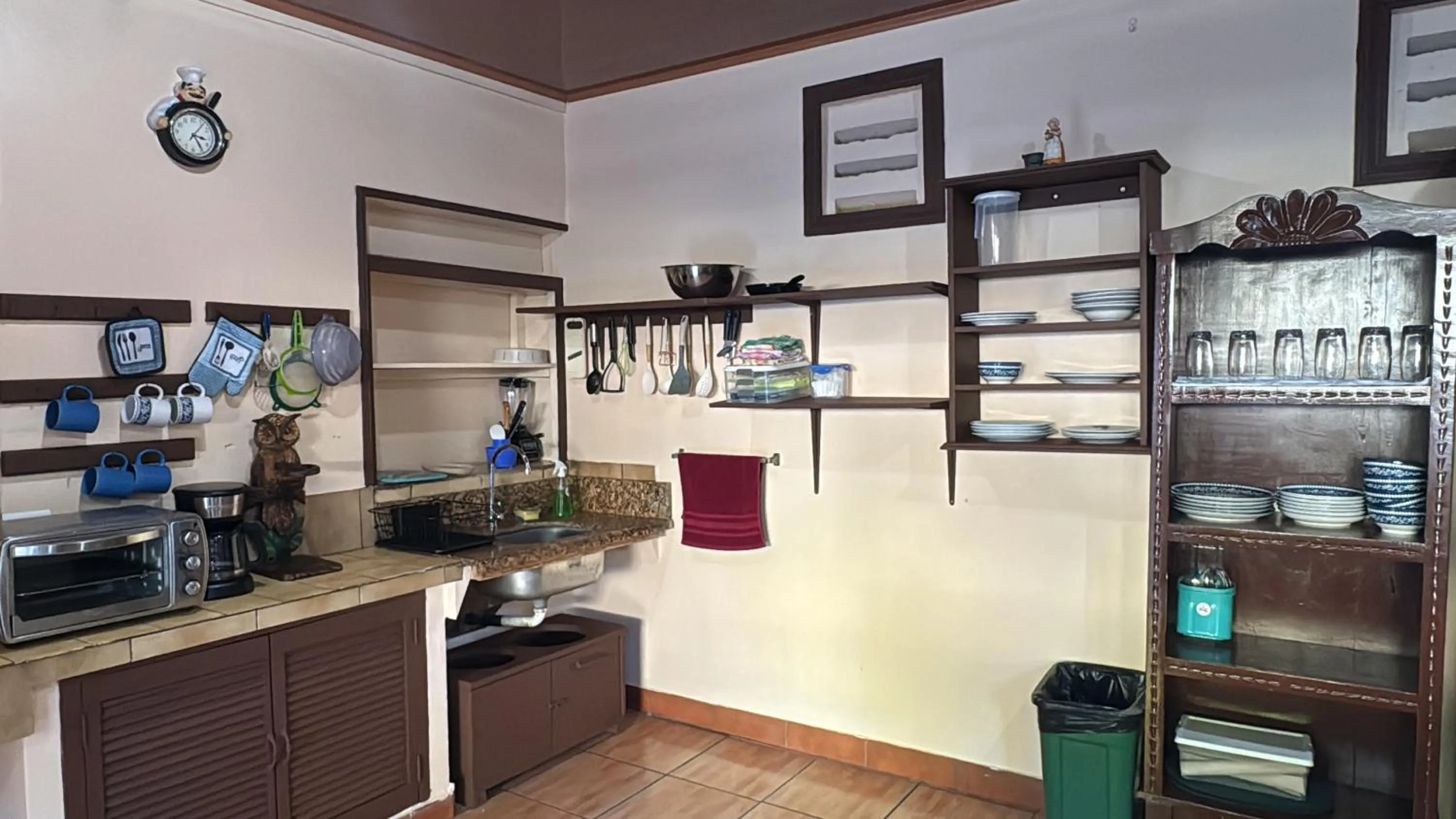 Kitchen or kitchenette in Hotel Marielos Tamarindo
