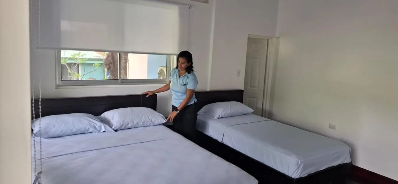 Bed in Hotel Marielos