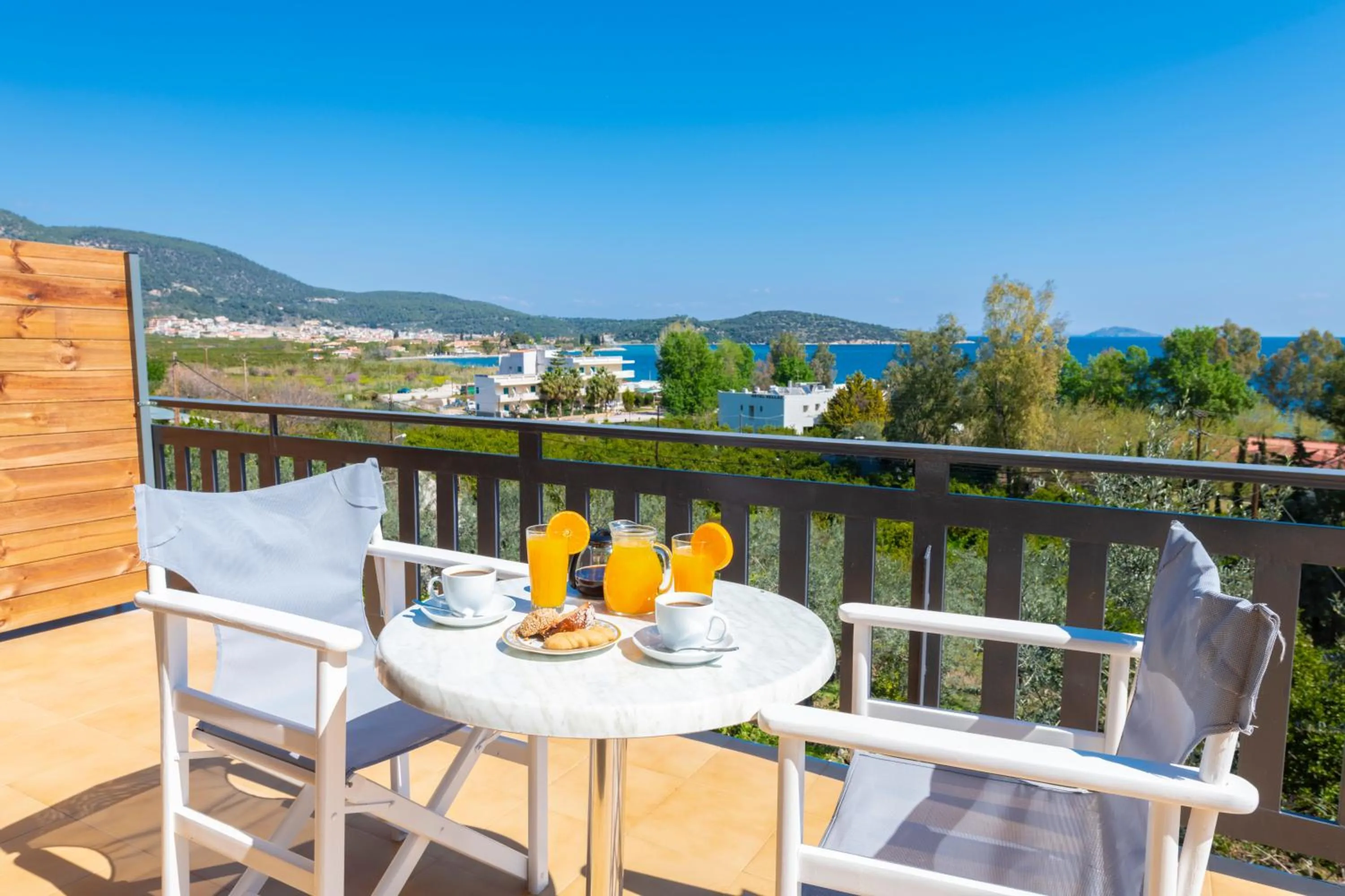 Double Room with Sea View in Maria Apartments Studios Epidavros