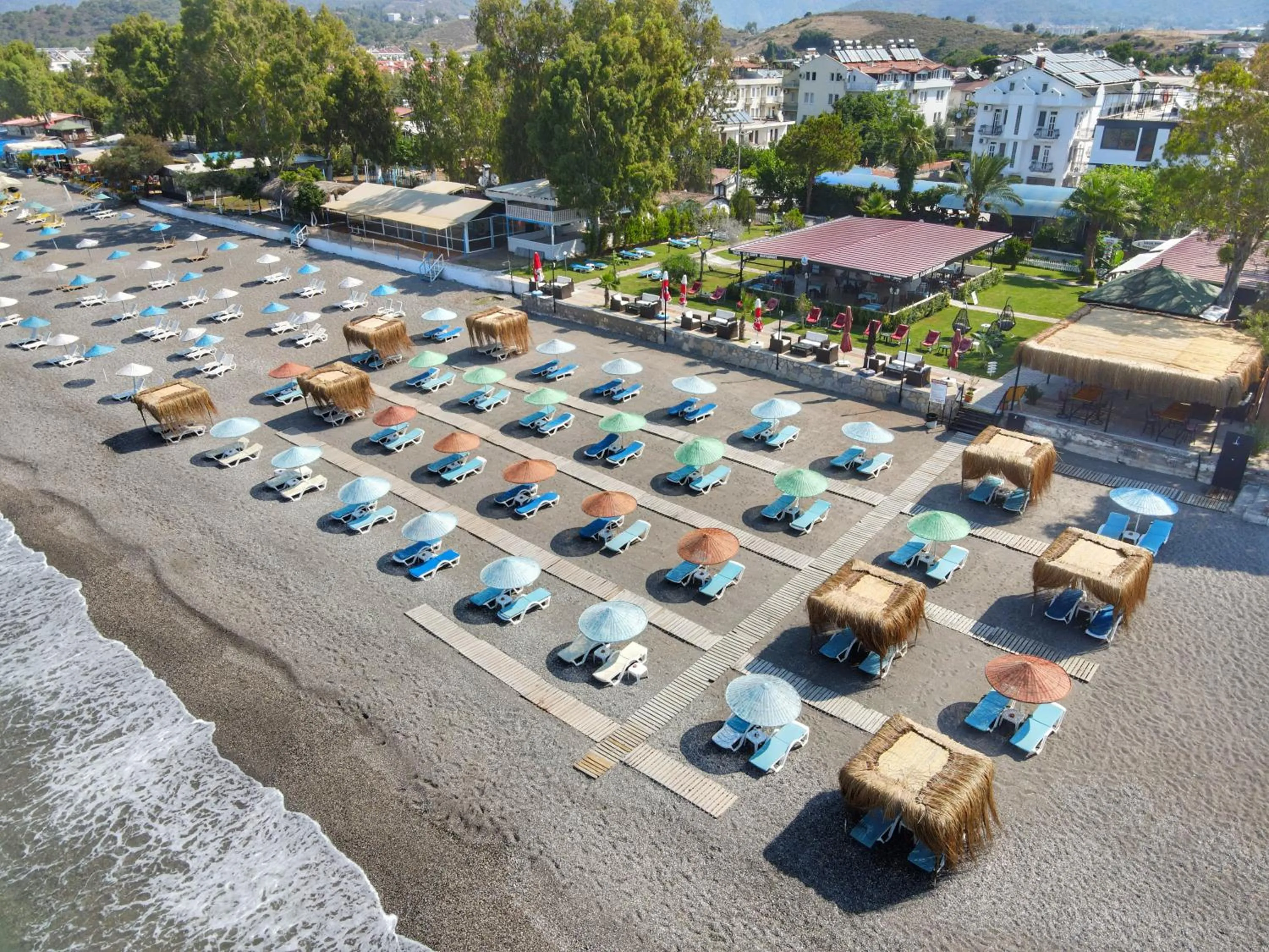 Bird's eye view in Yücel Hotel