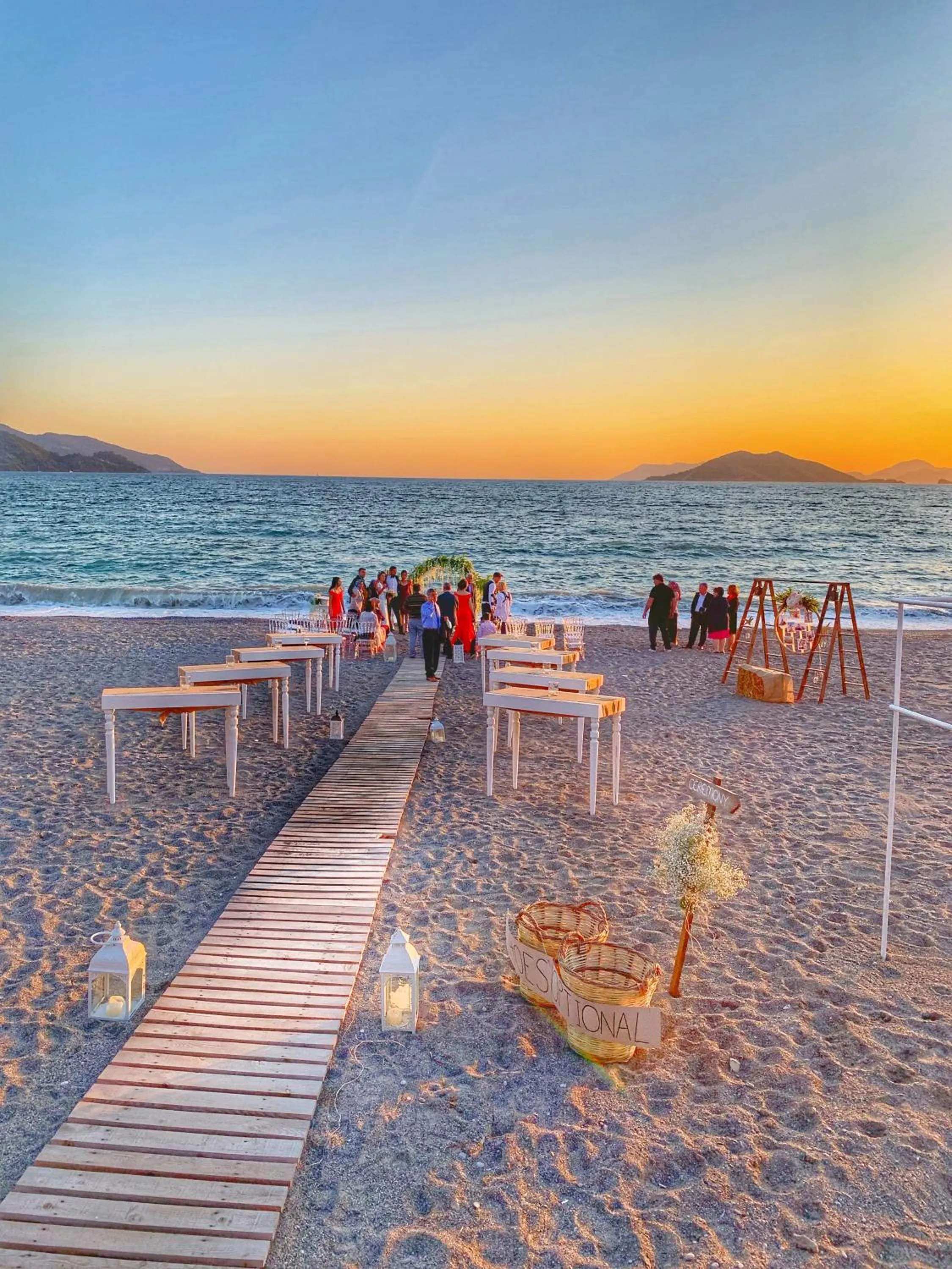 Beach in Yücel Hotel