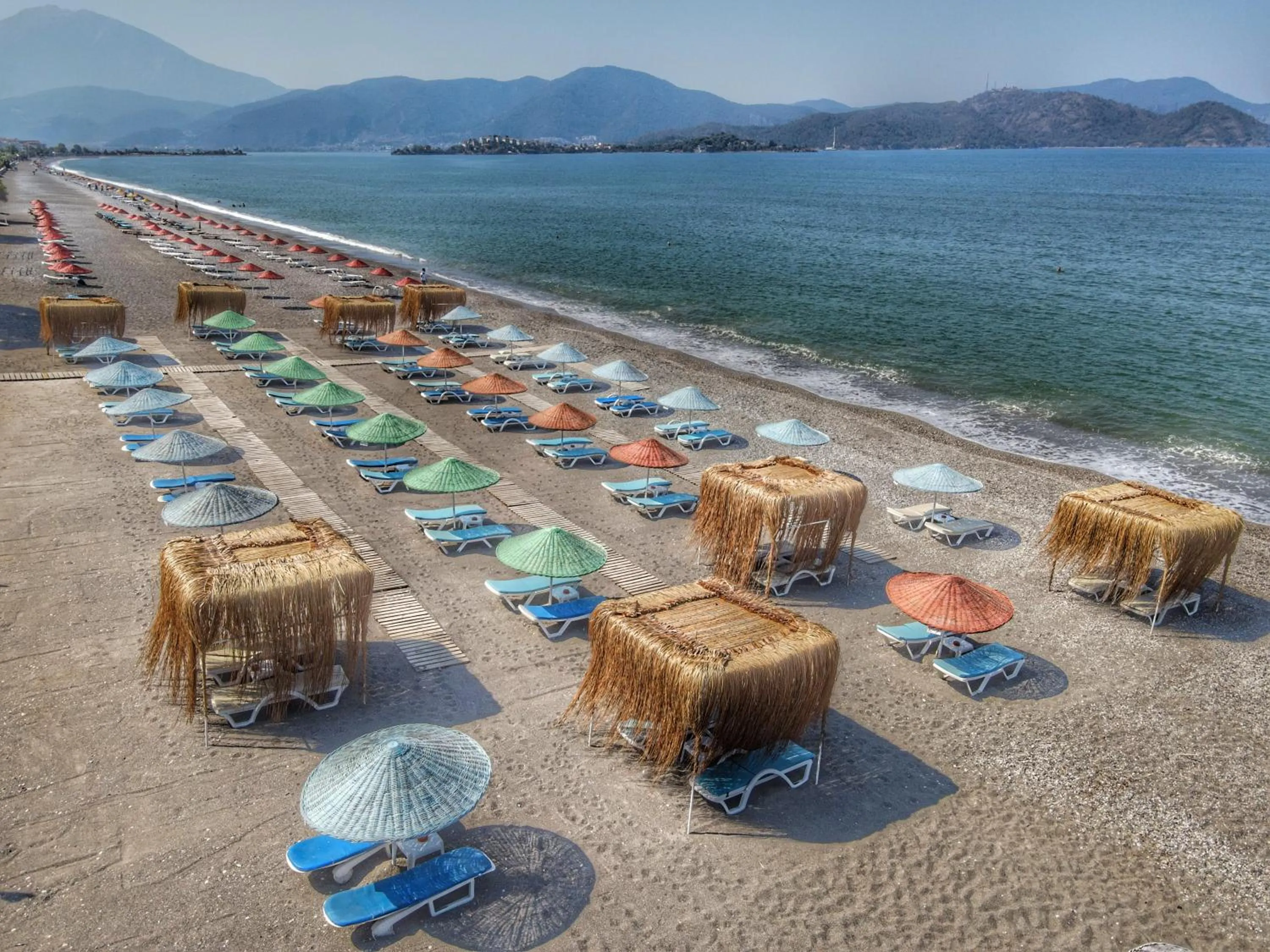 Beach in Yücel Hotel