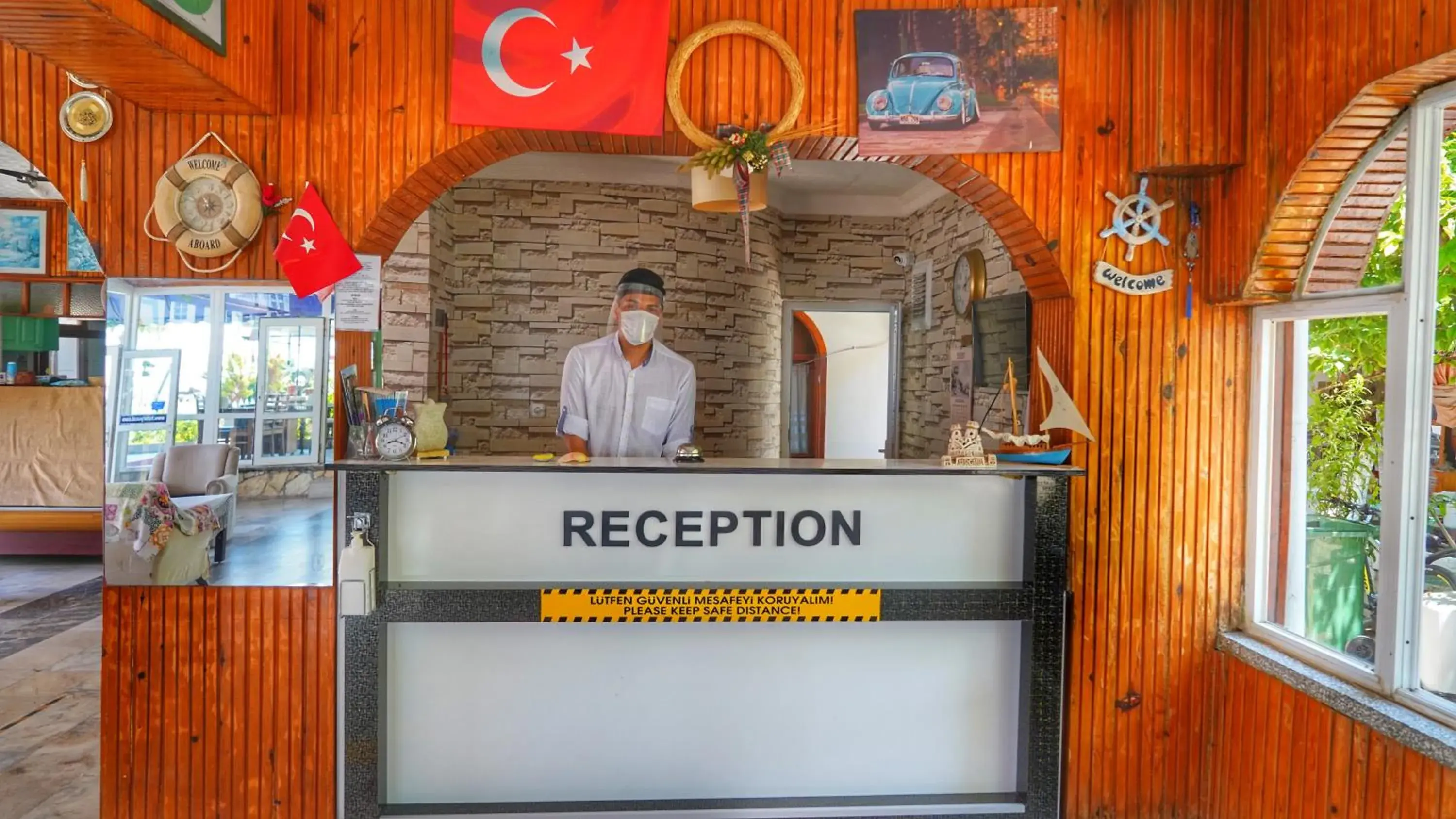 Lobby or reception in Yücel Hotel Lobby or reception in Yücel Hotel