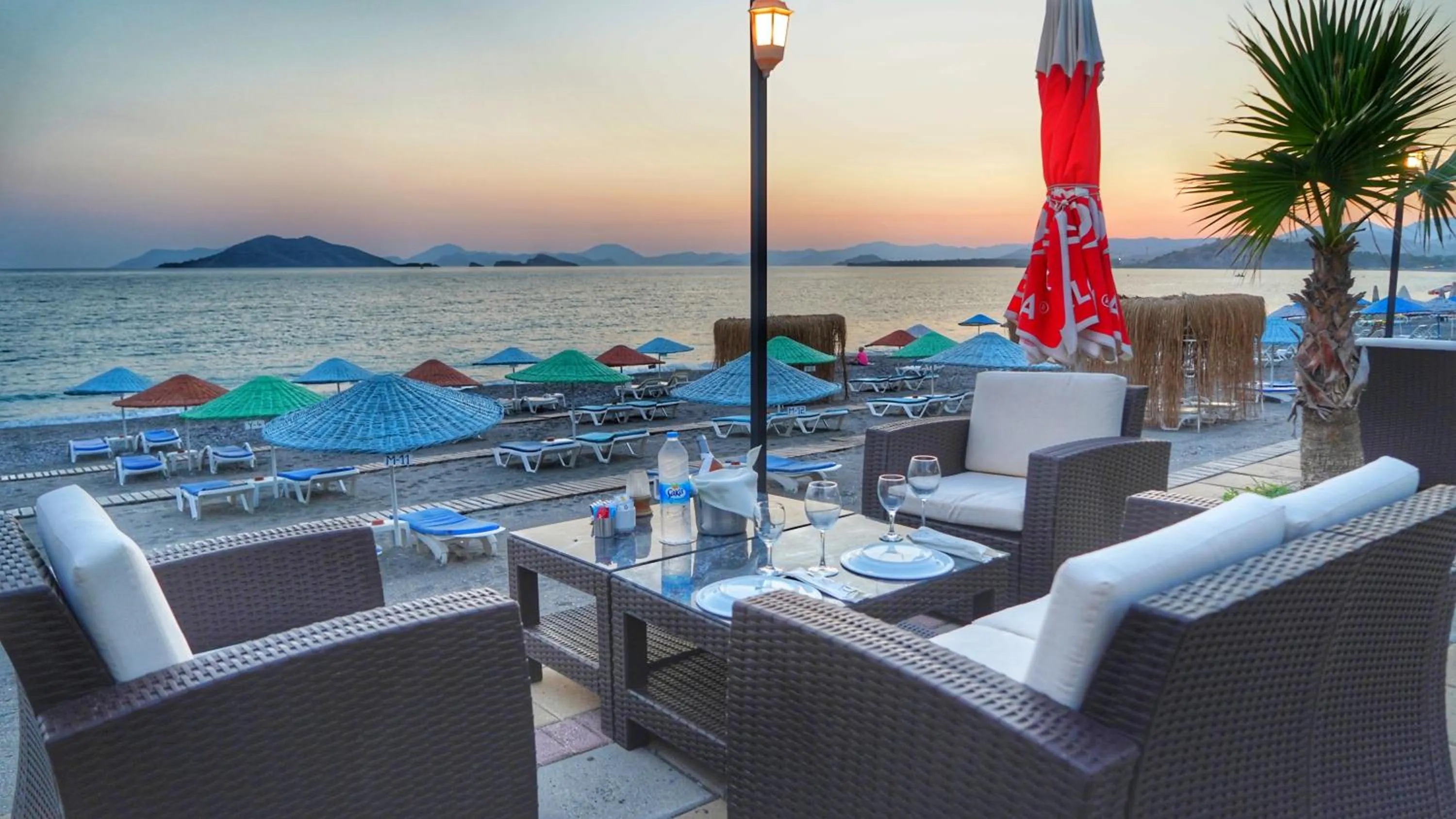 Restaurant/places to eat in Yücel Hotel