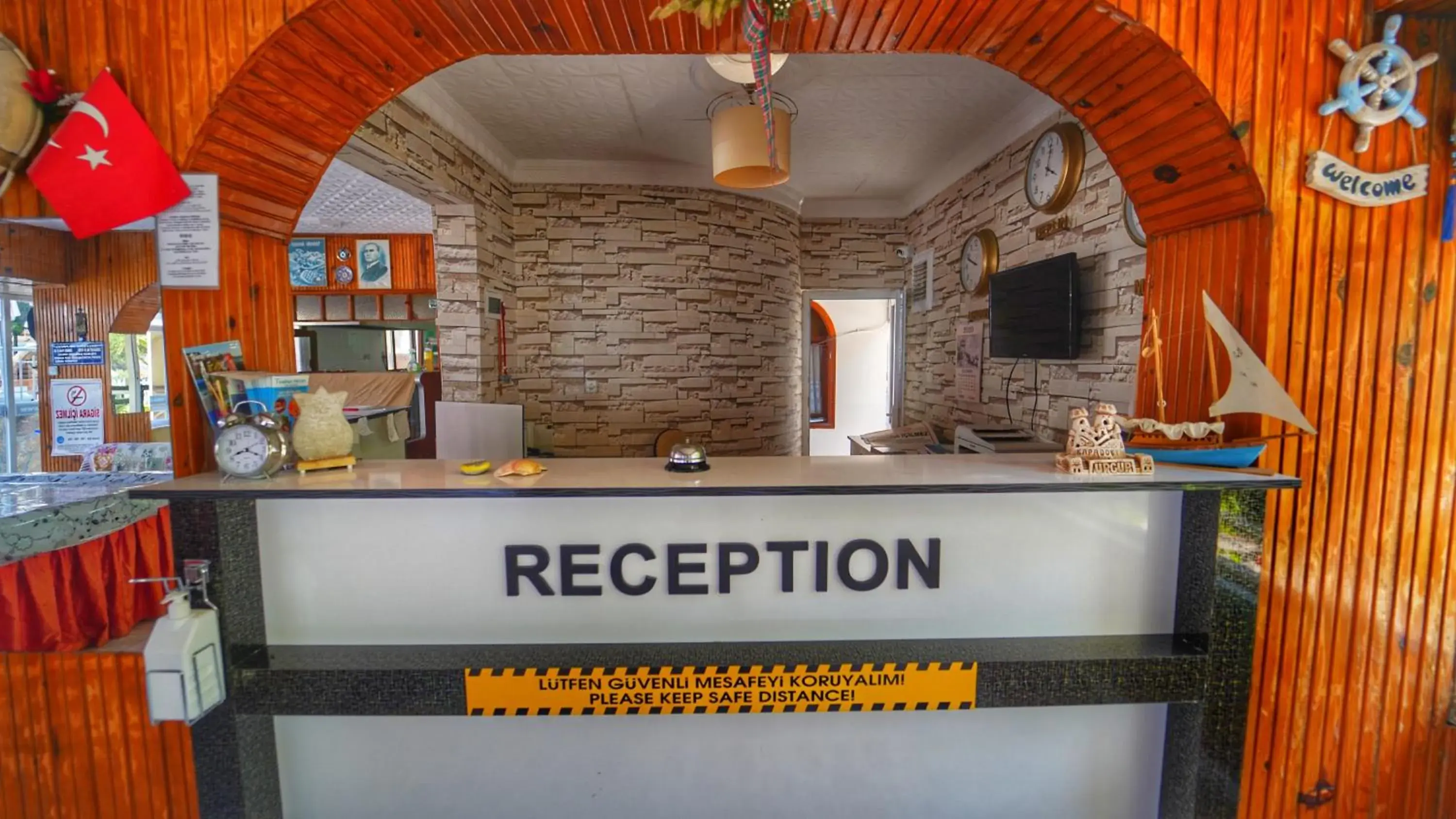 Lobby or reception in Yücel Hotel Lobby or reception in Yücel Hotel