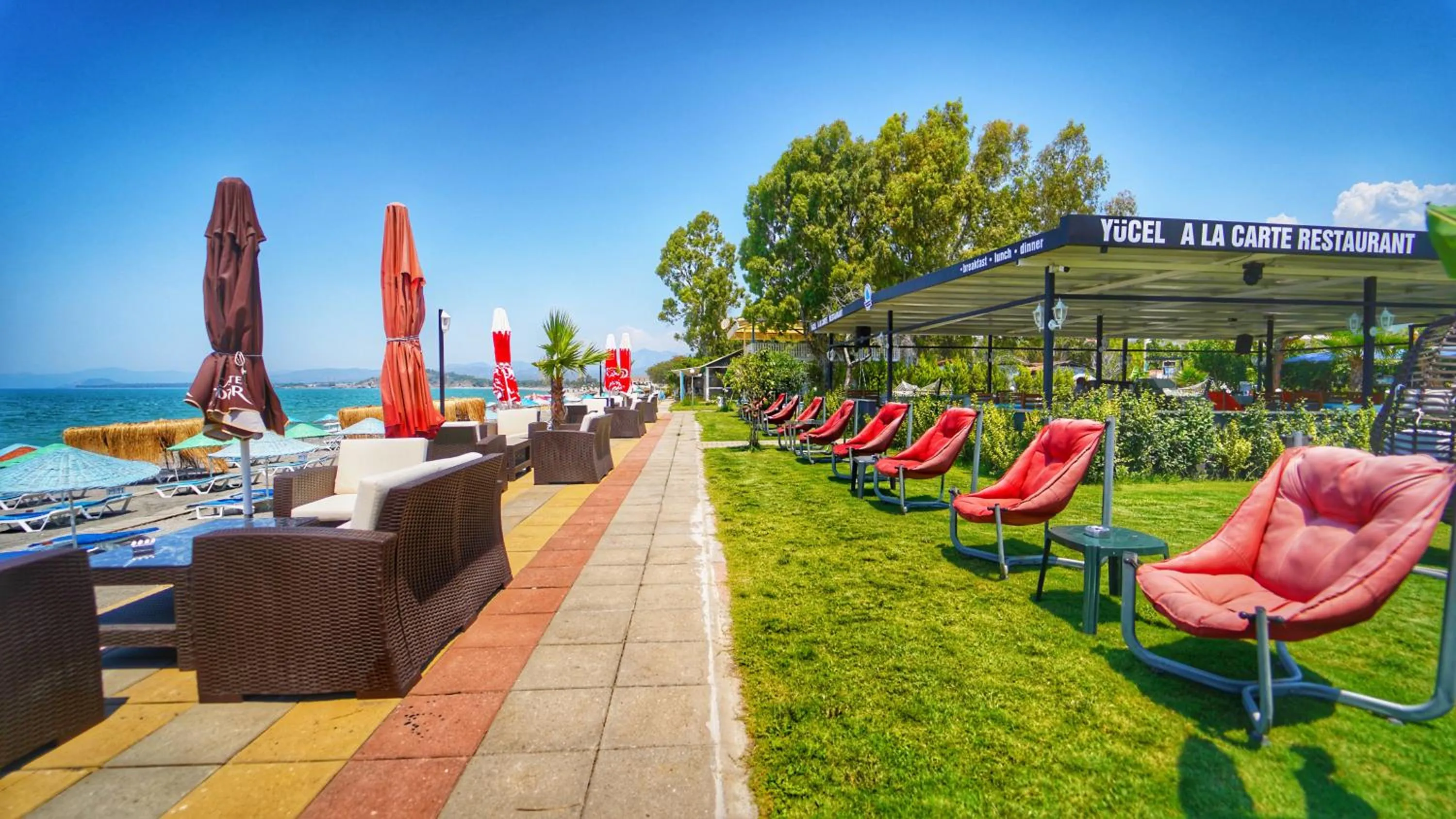 Patio in Yücel Hotel