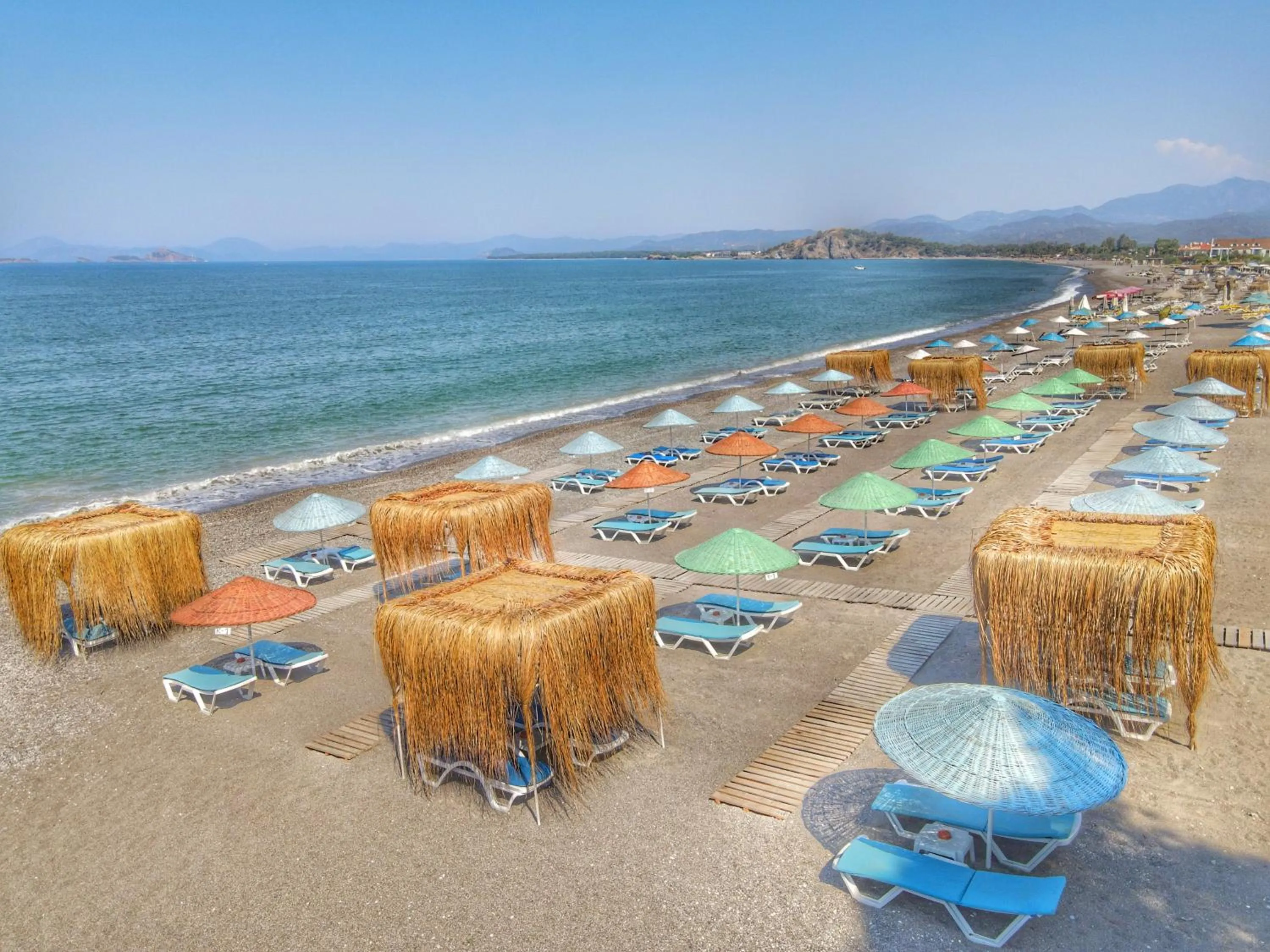 Beach in Yücel Hotel