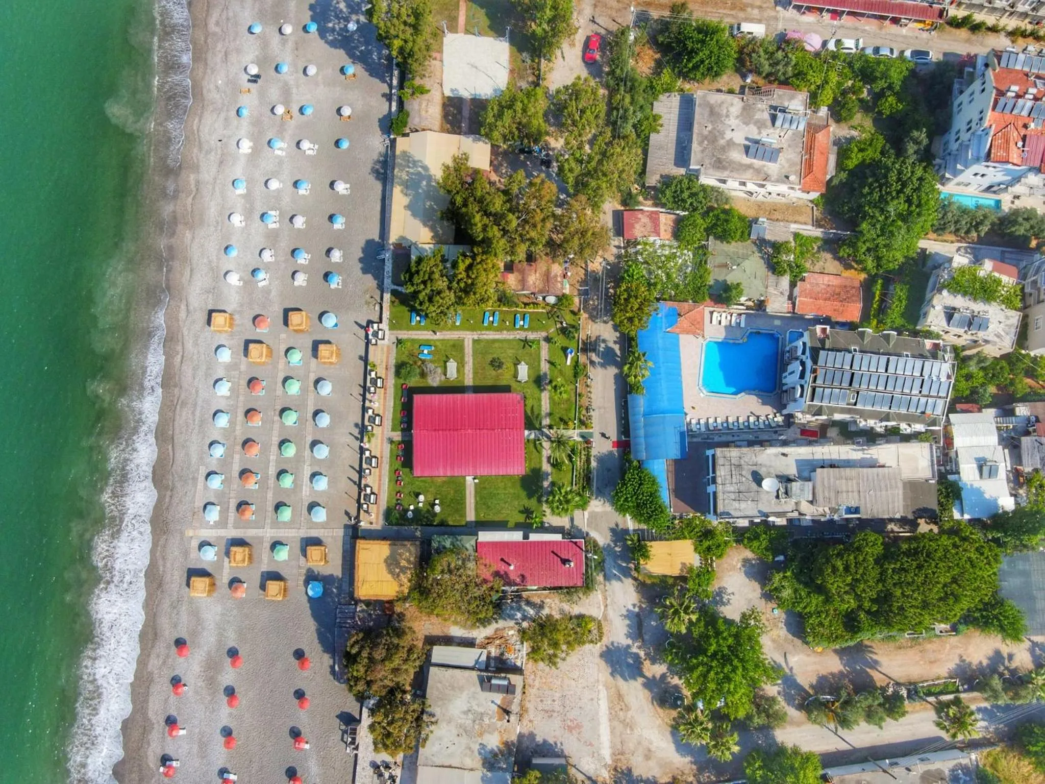Bird's eye view in Yücel Hotel