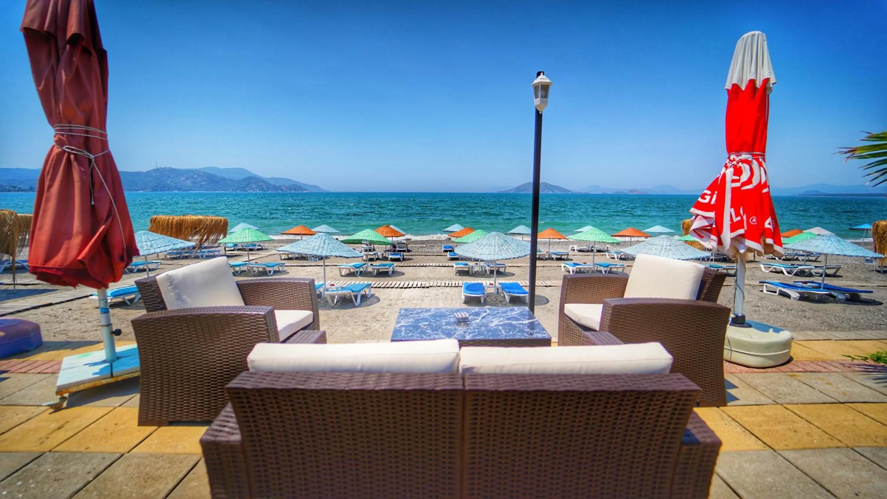 Beach in Yücel Hotel