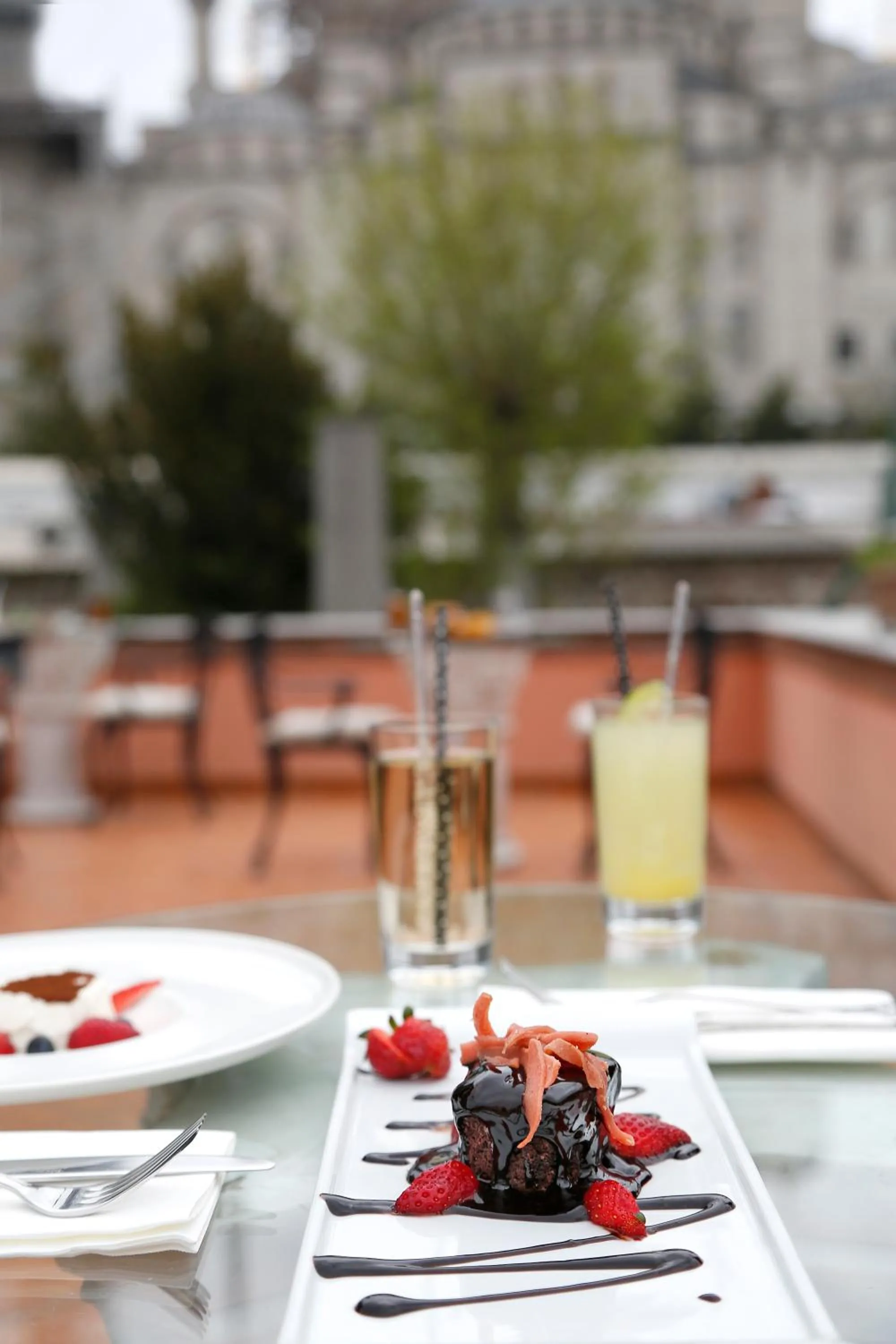 Garden in Sultanahmet Palace Hotel