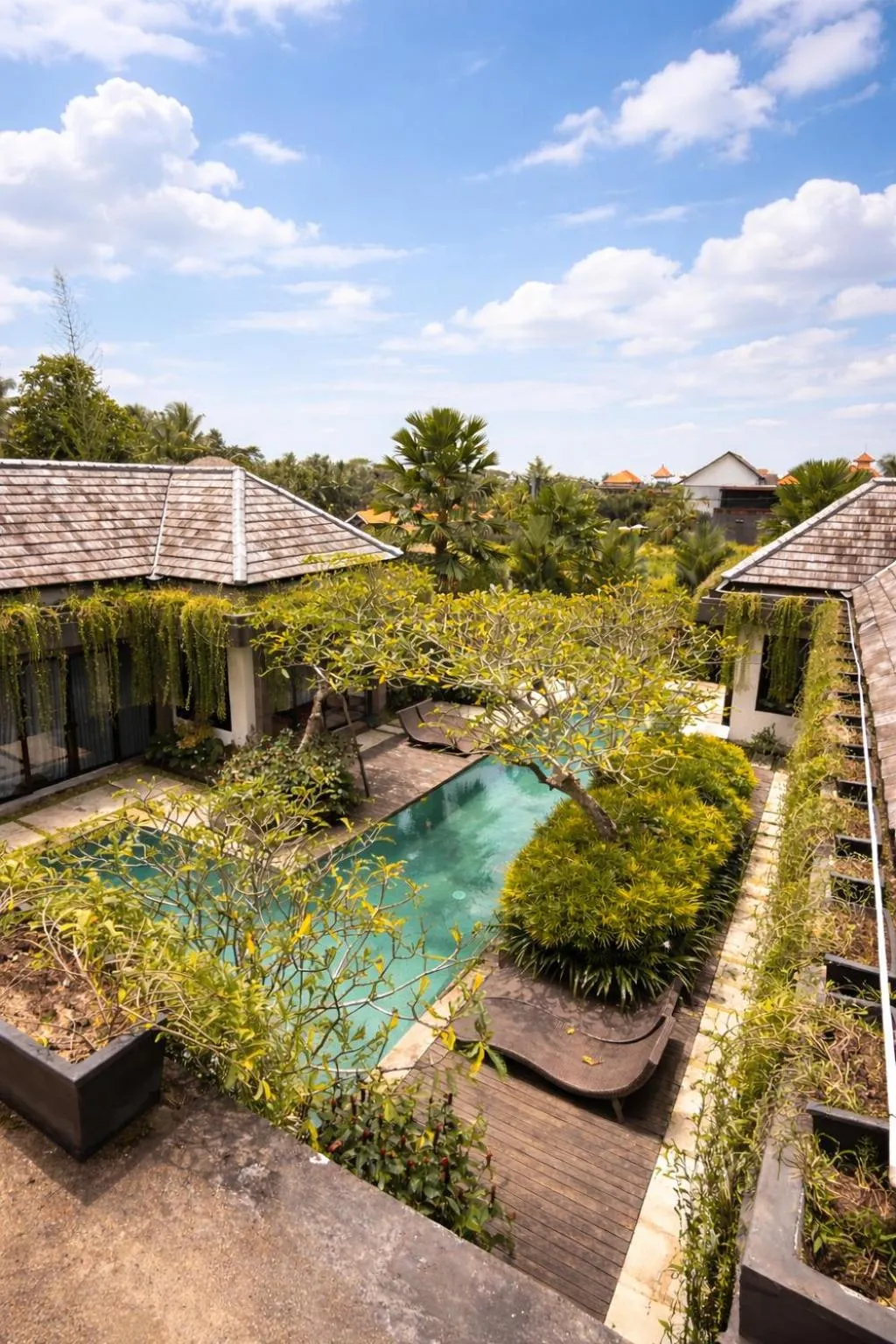 Garden view in Villa Mama 1 Ubud